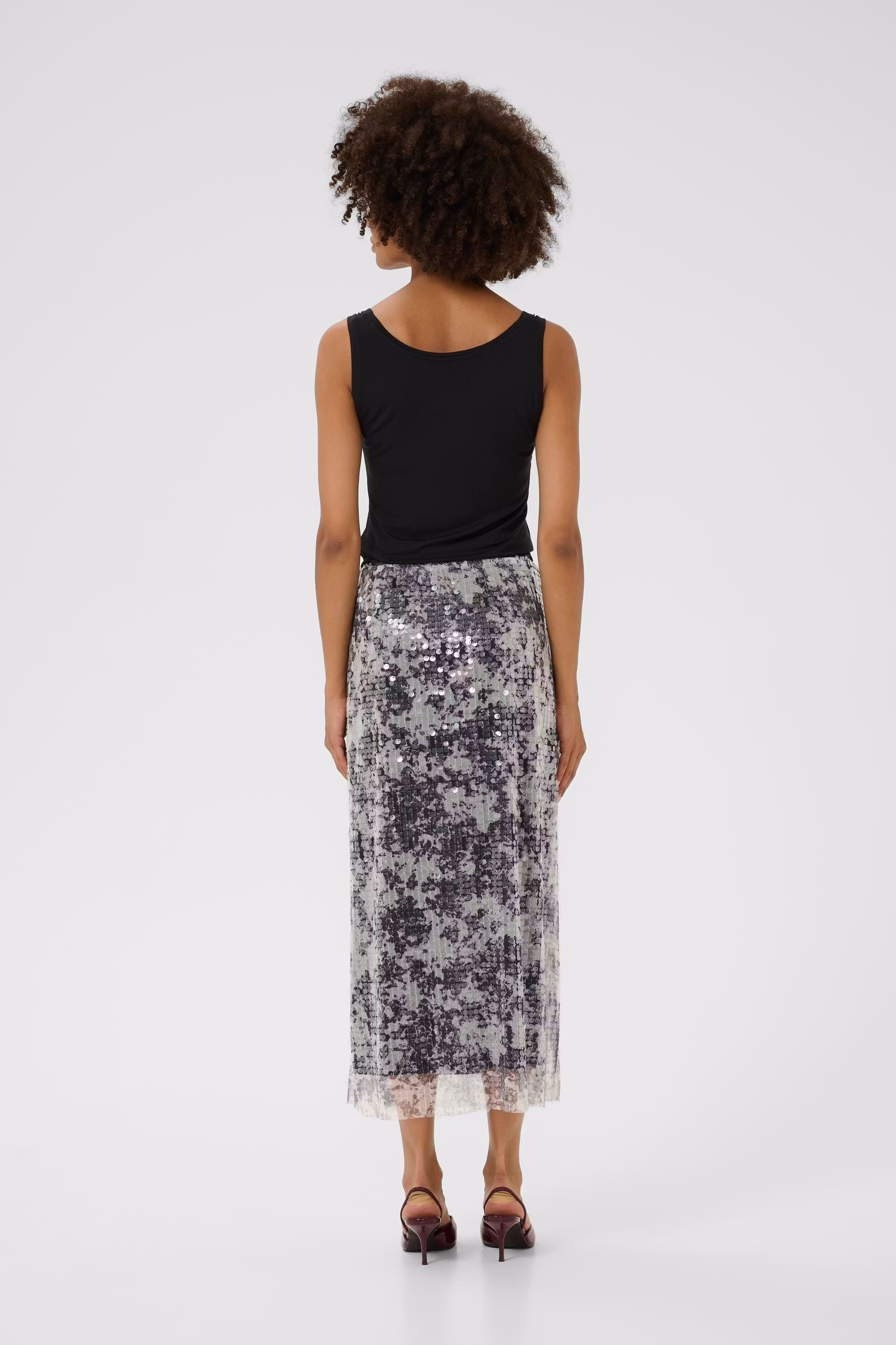 CUwilma Paillet nederdel LOOKBOOK BACK 50112296-108400