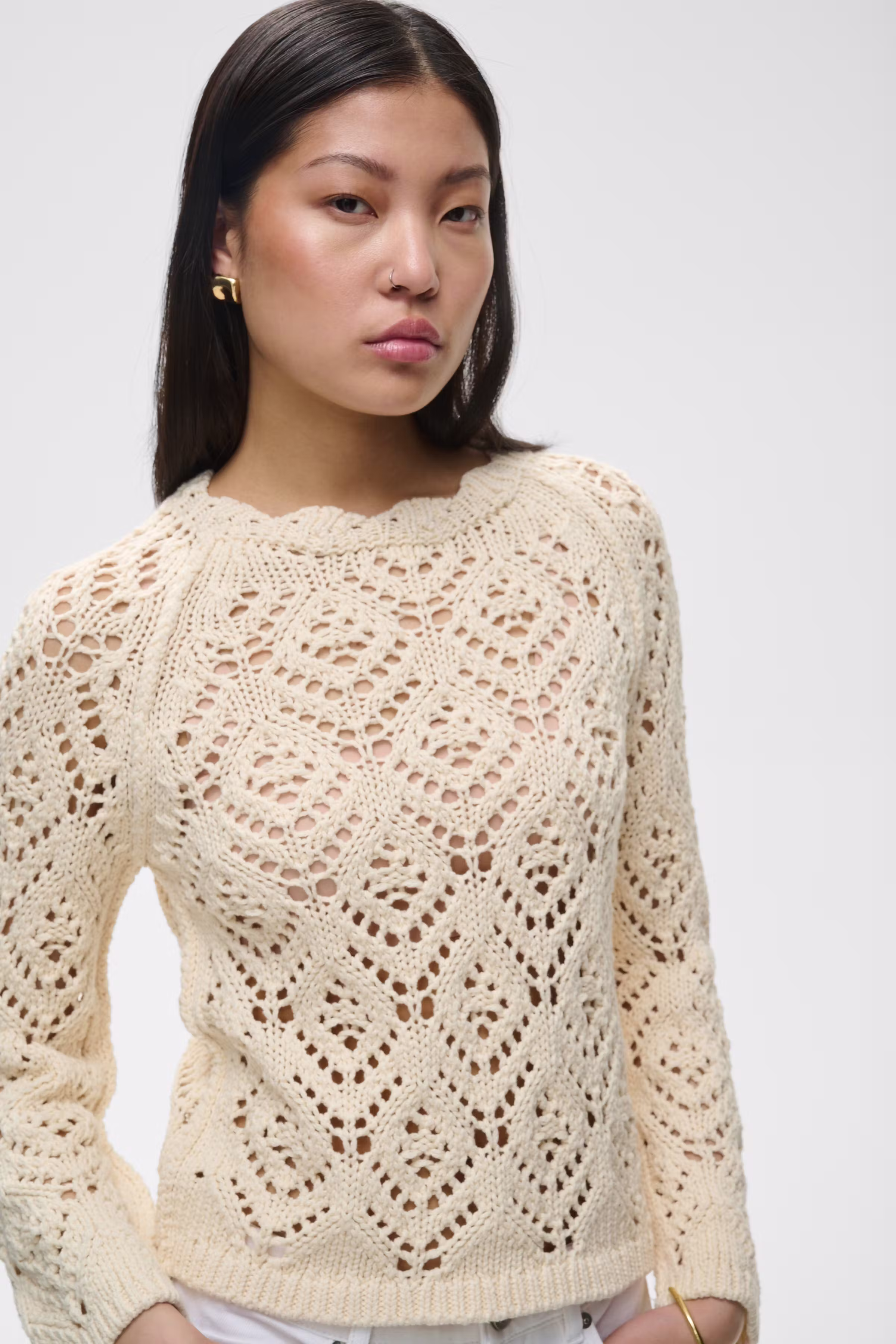 IOFIBY Pullover LOOKBOOK DETAIL 30600605-WH022