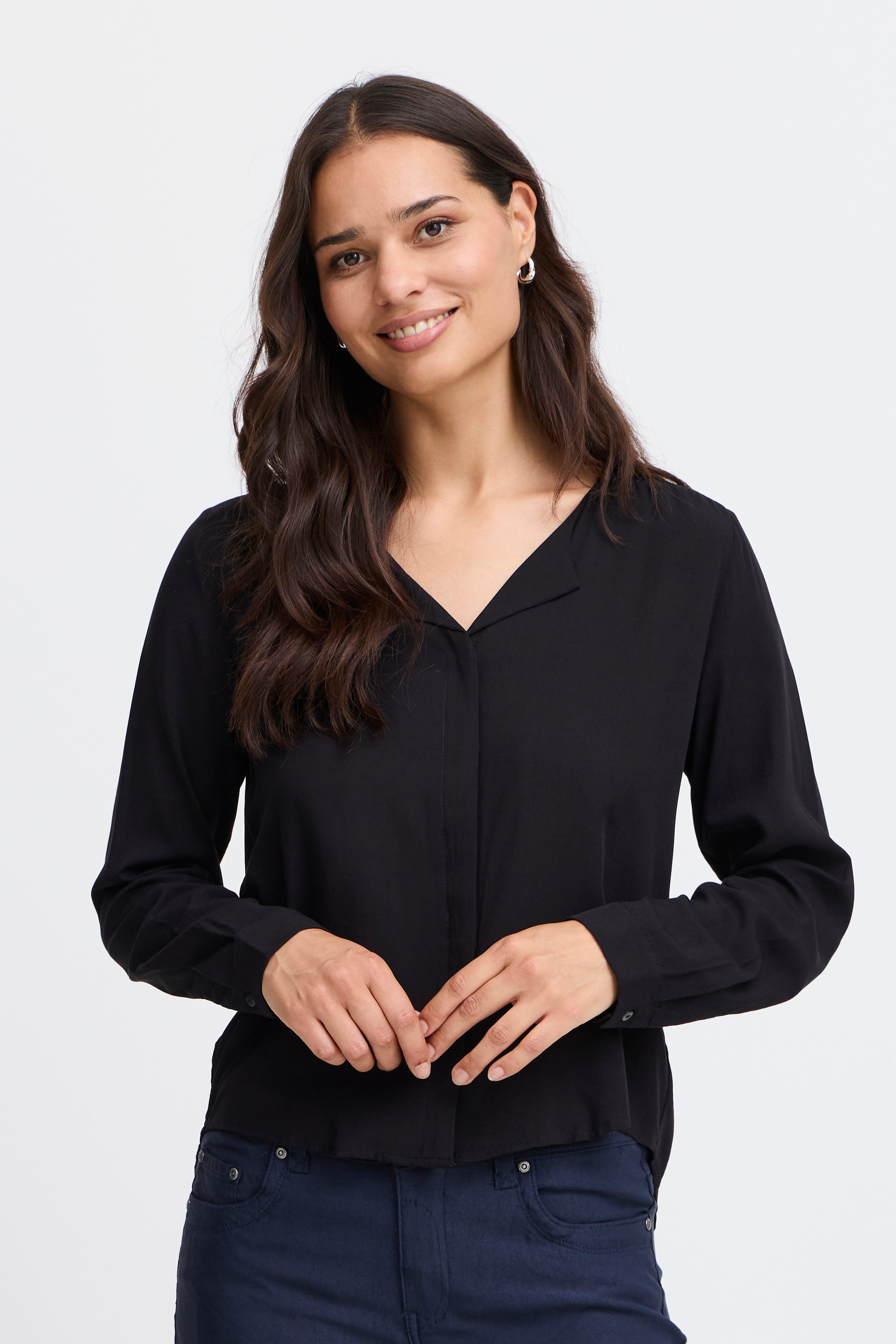 FRHAZAVISK Skjorte LOOKBOOK FRONT 20607457-60096