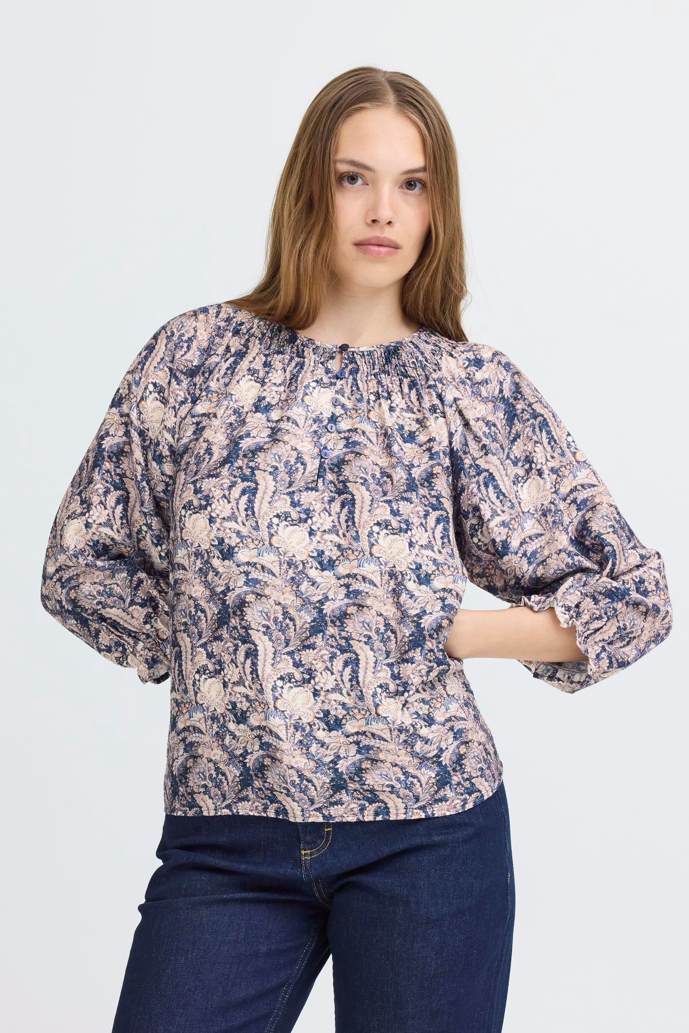 PZPERNILLE Bluse LOOKBOOK FRONT 50209131-205212