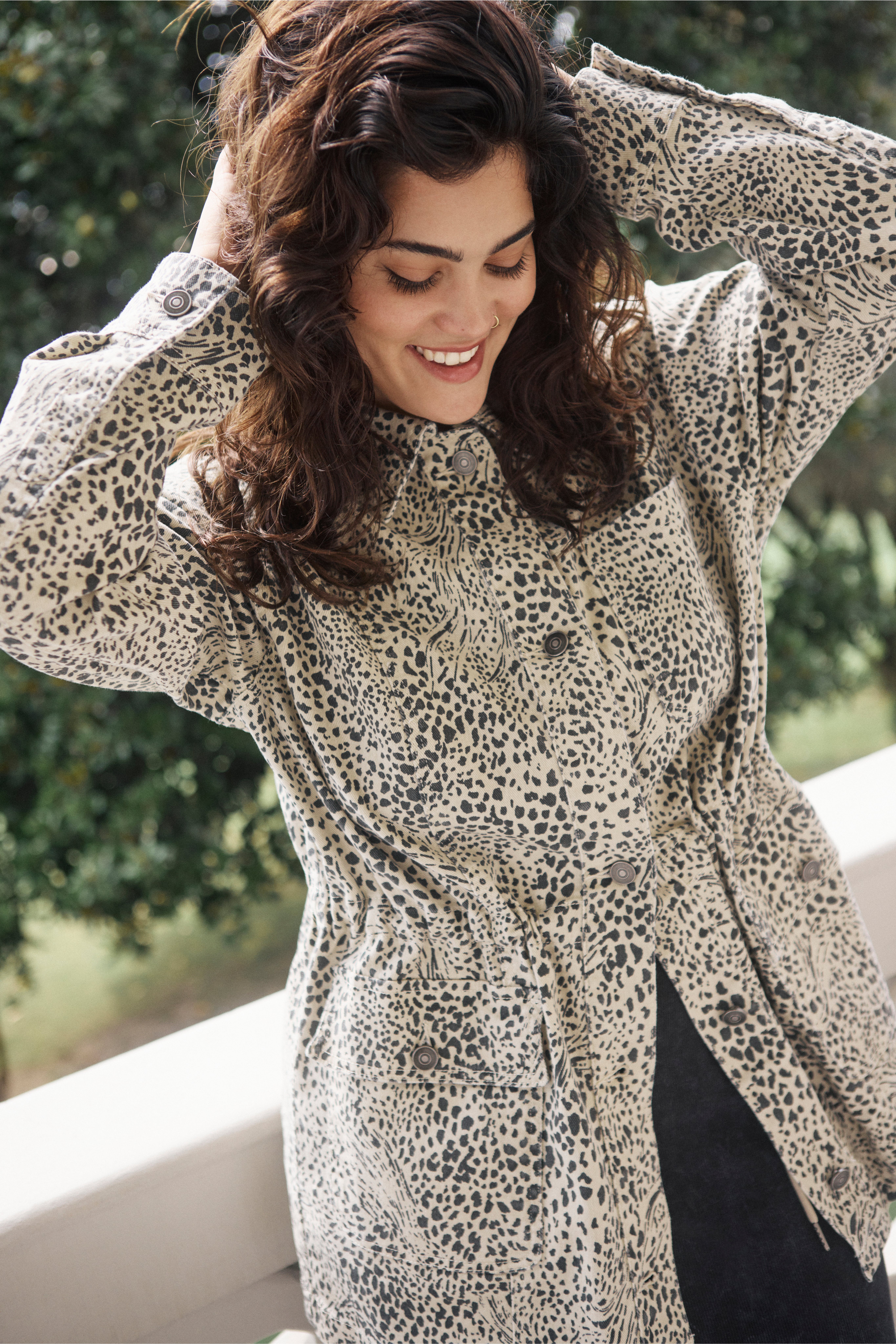 KClisia Leopard Jacket LOCATION NONE 10583201-107403