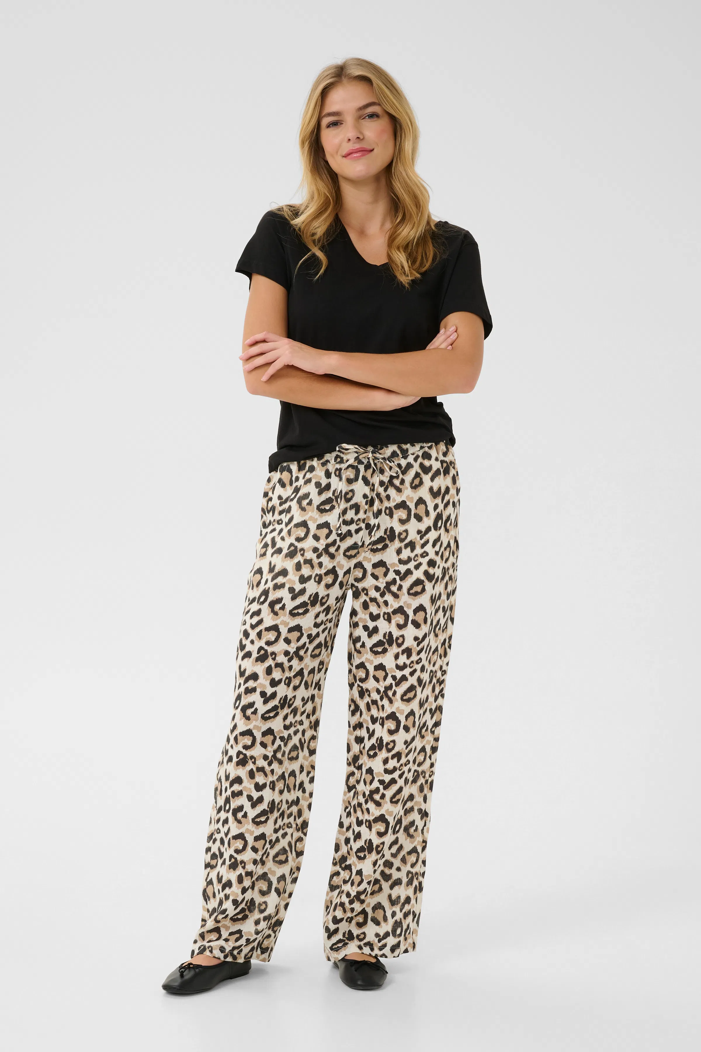 CRBellis Linnen broek LOOKBOOK FRONT 10611574-107352