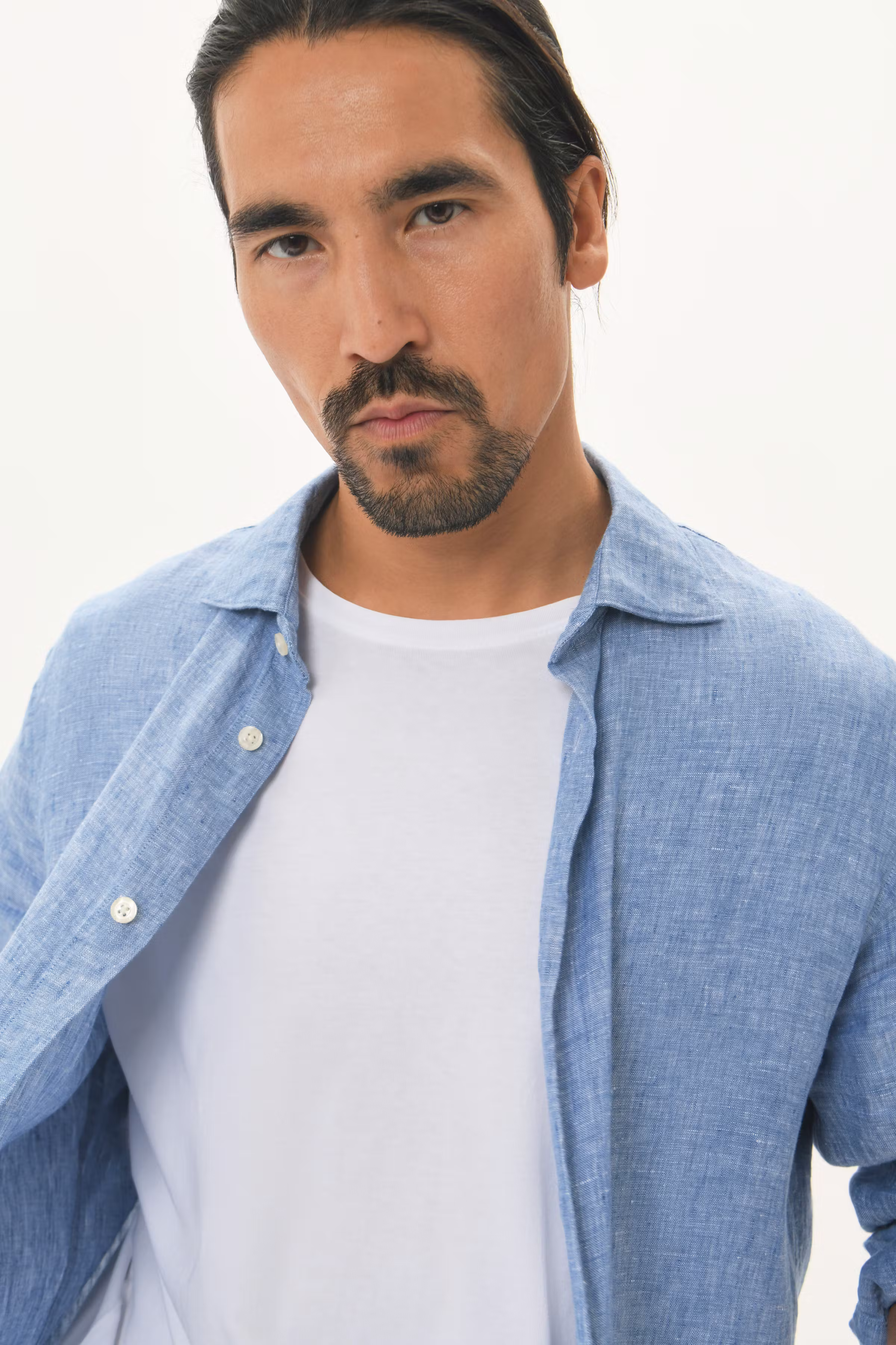 MAmarc linnen overhemd LOOKBOOK DETAIL 30205841-194041