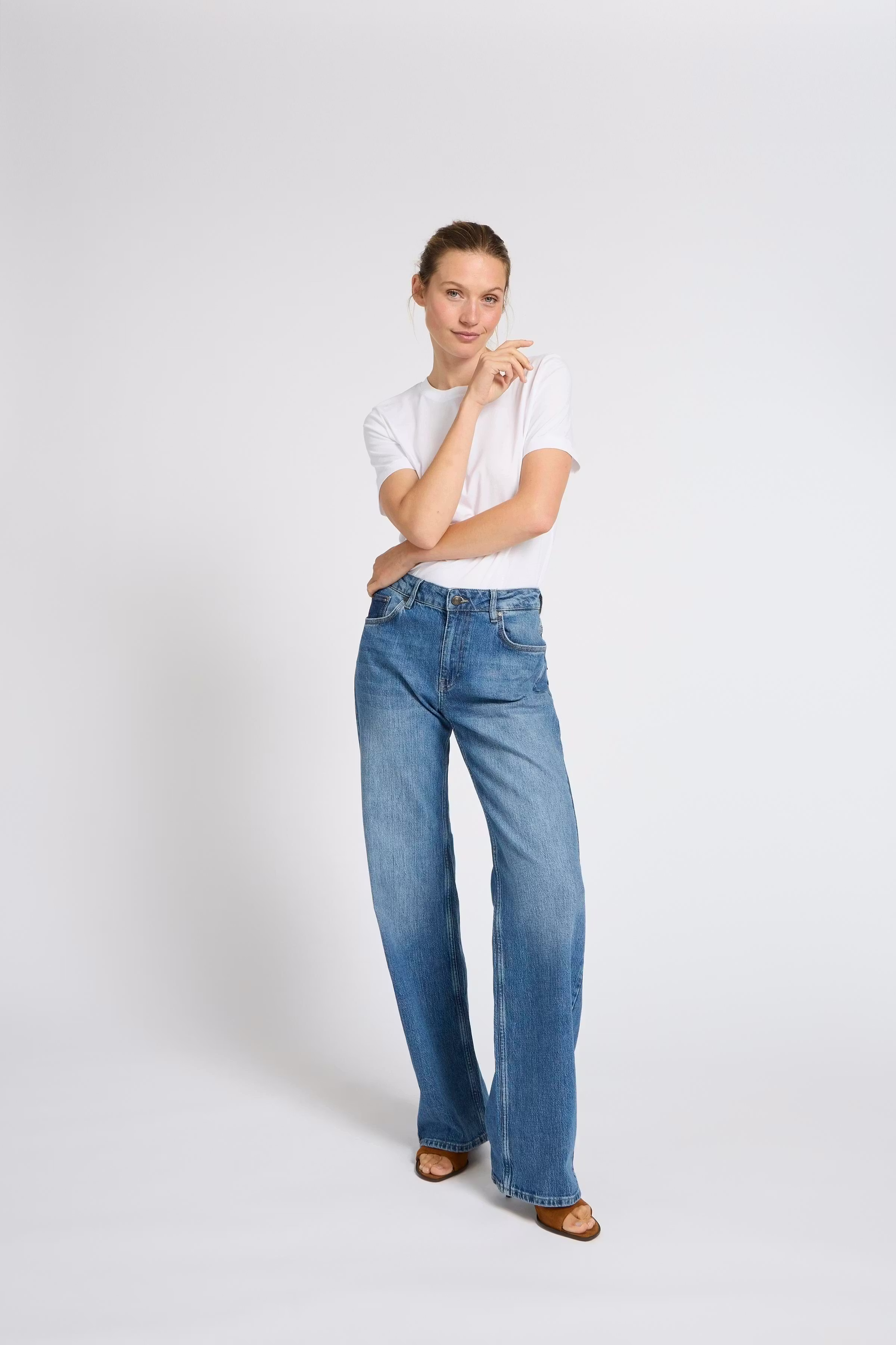 PZVEGA UHW Jeans Wide Leg LOCATION NONE 50207173-200005