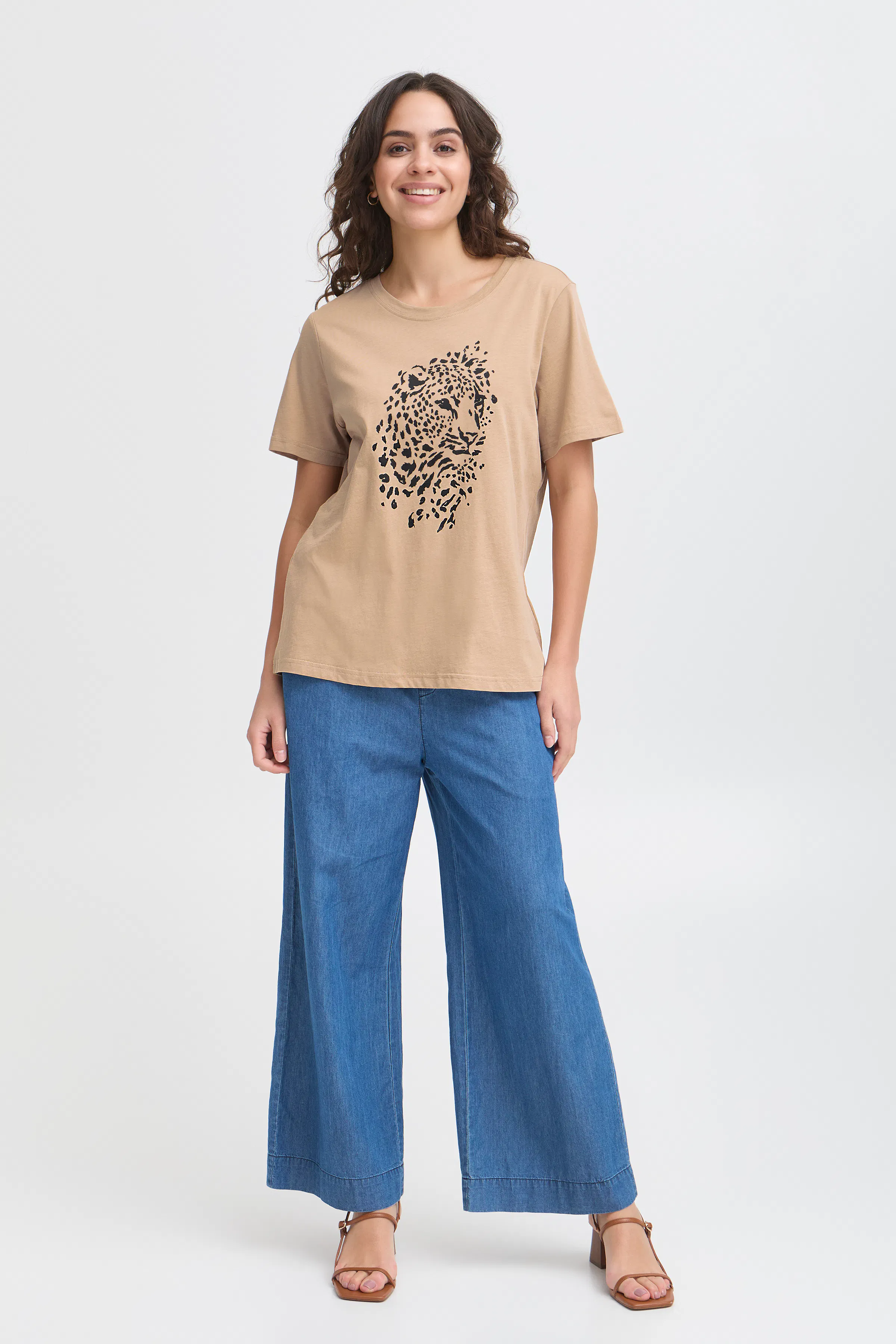 FRJUNA T-shirt LOOKBOOK FRONT 20615832-201450