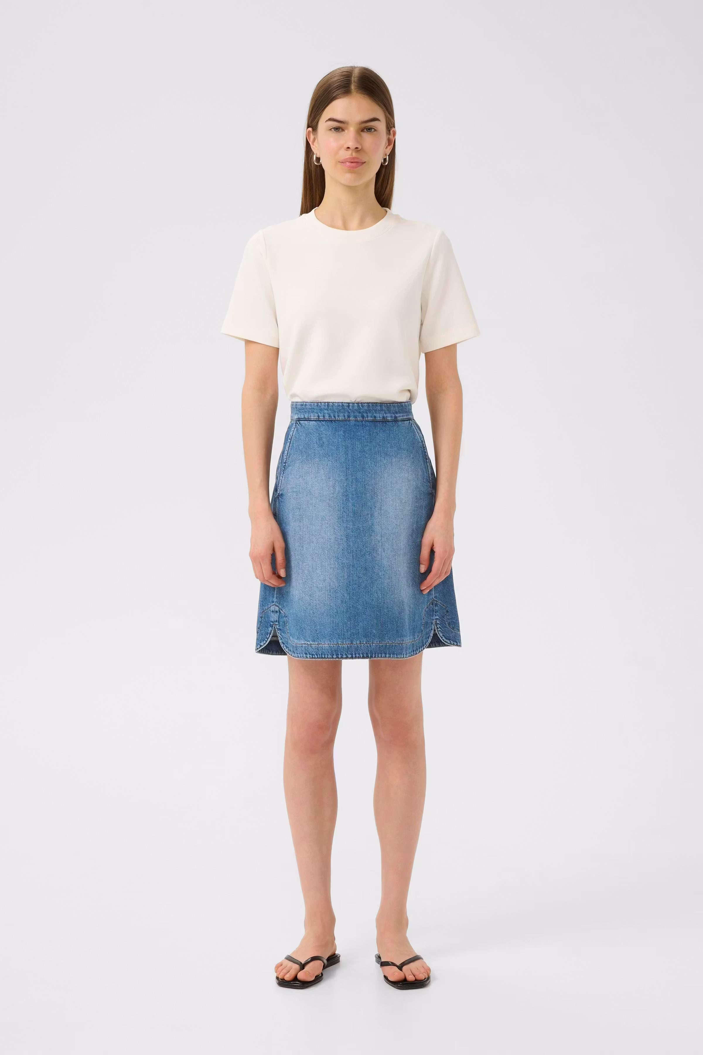 BilaIW denim Rok LOOKBOOK FRONT 30111081-301979
