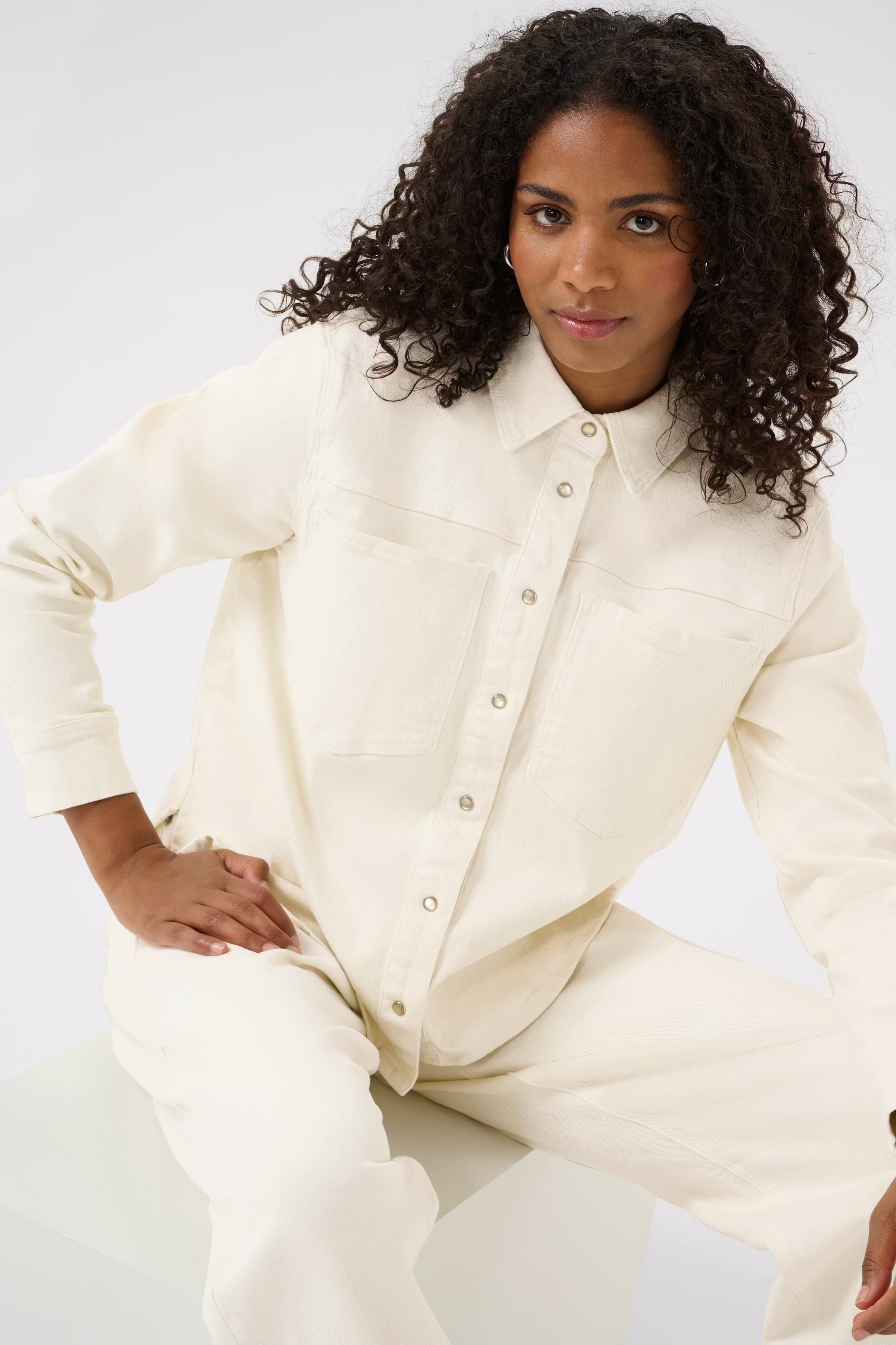 KAwhitney Denim Overhemd LOOKBOOK DETAIL 10552392-107724