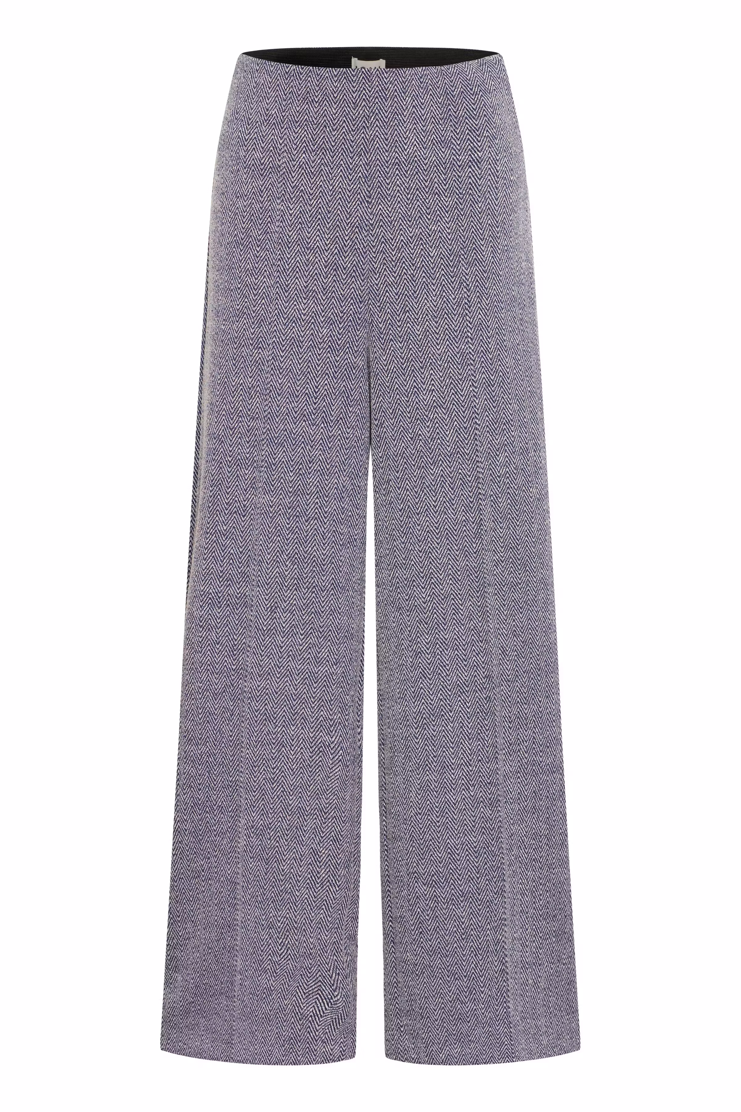 IHKATE JACQUARD Trousers PACK FRONT 20121602-900000478