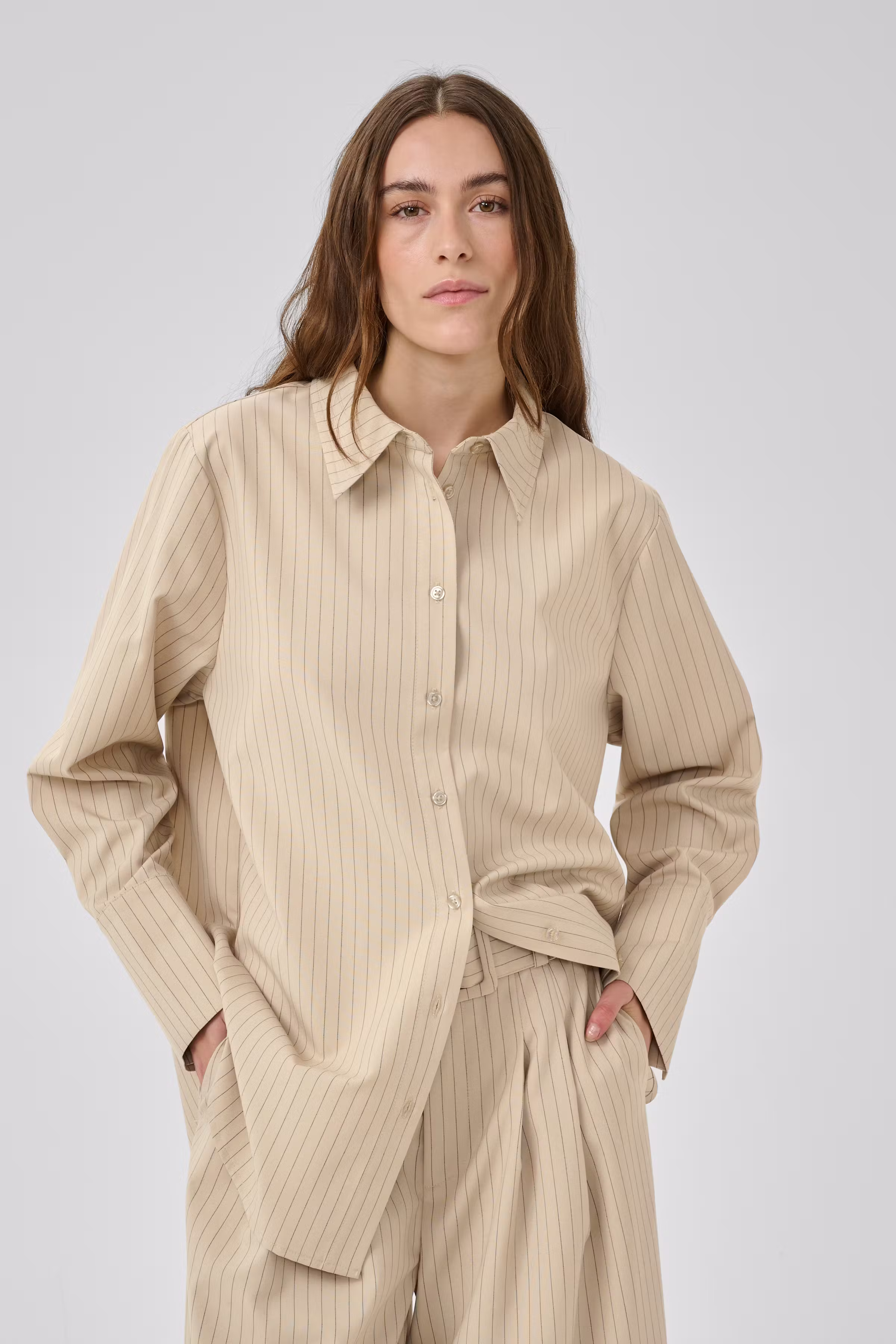 VittaMW Skjorte LOOKBOOK FRONT 10705001-109171