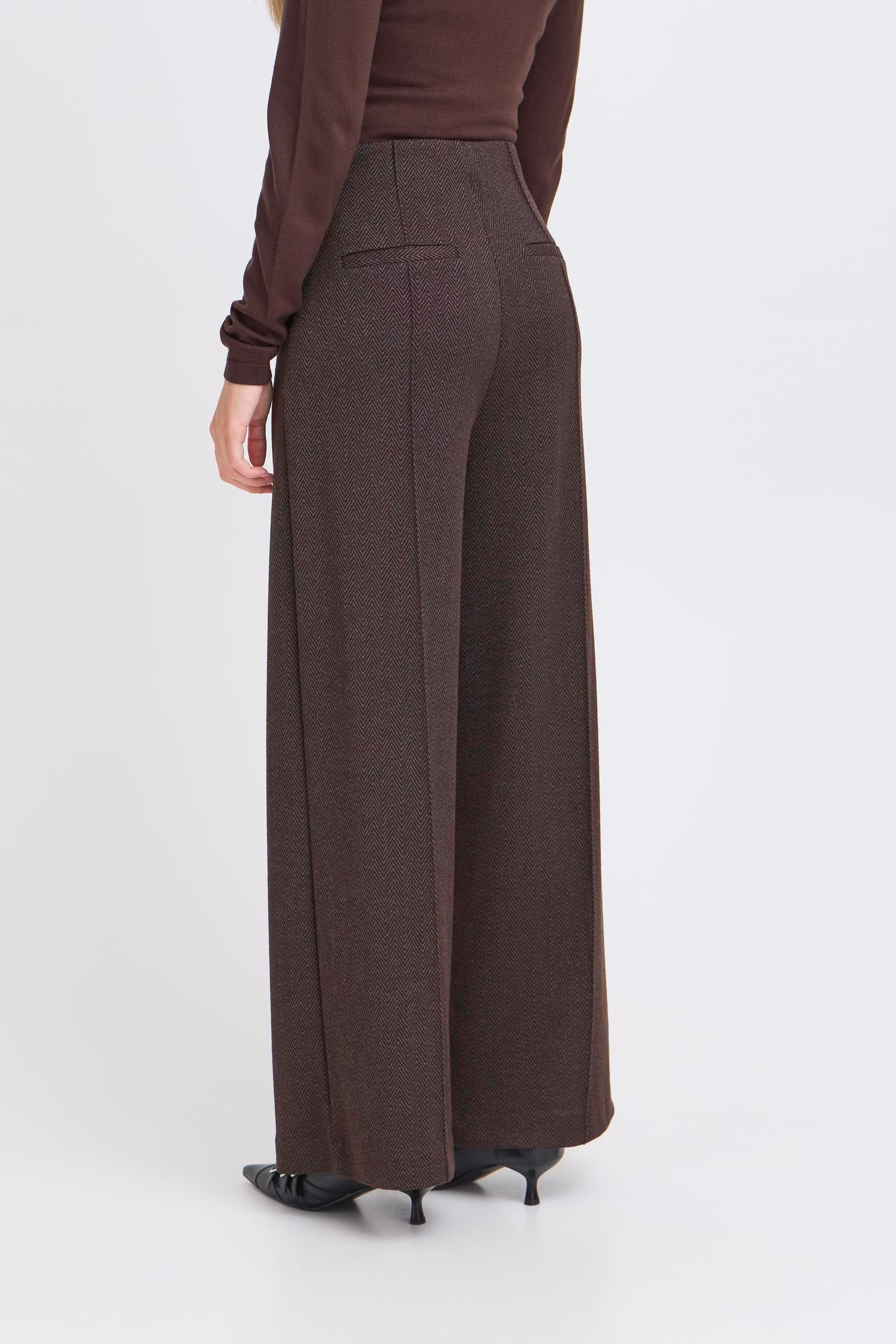 IHKATE JACQUARD Trousers LOOKBOOK BACK 20121602-900001779