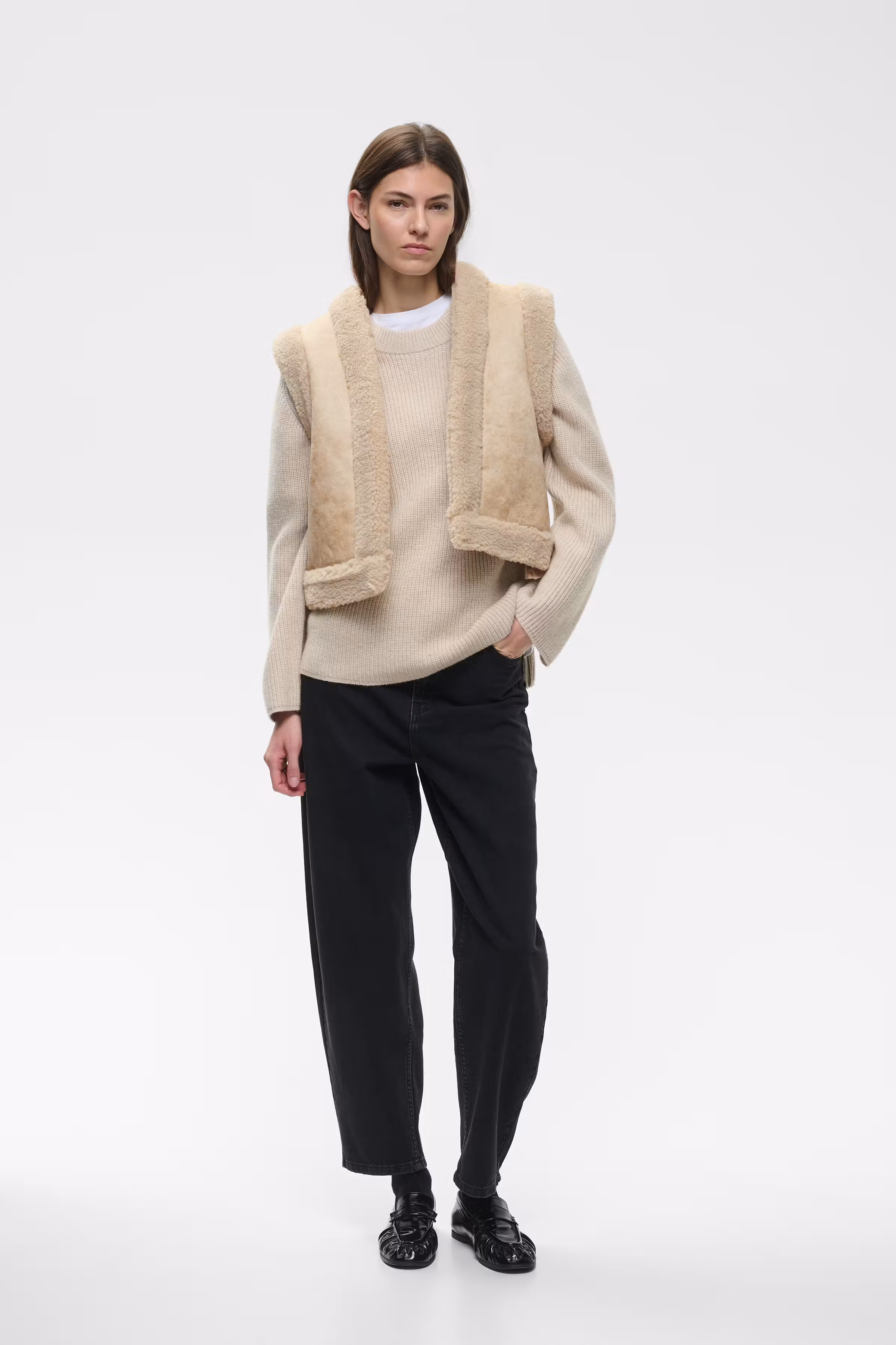 ZilaIW Teddyweste LOOKBOOK FRONT 30111363-130403