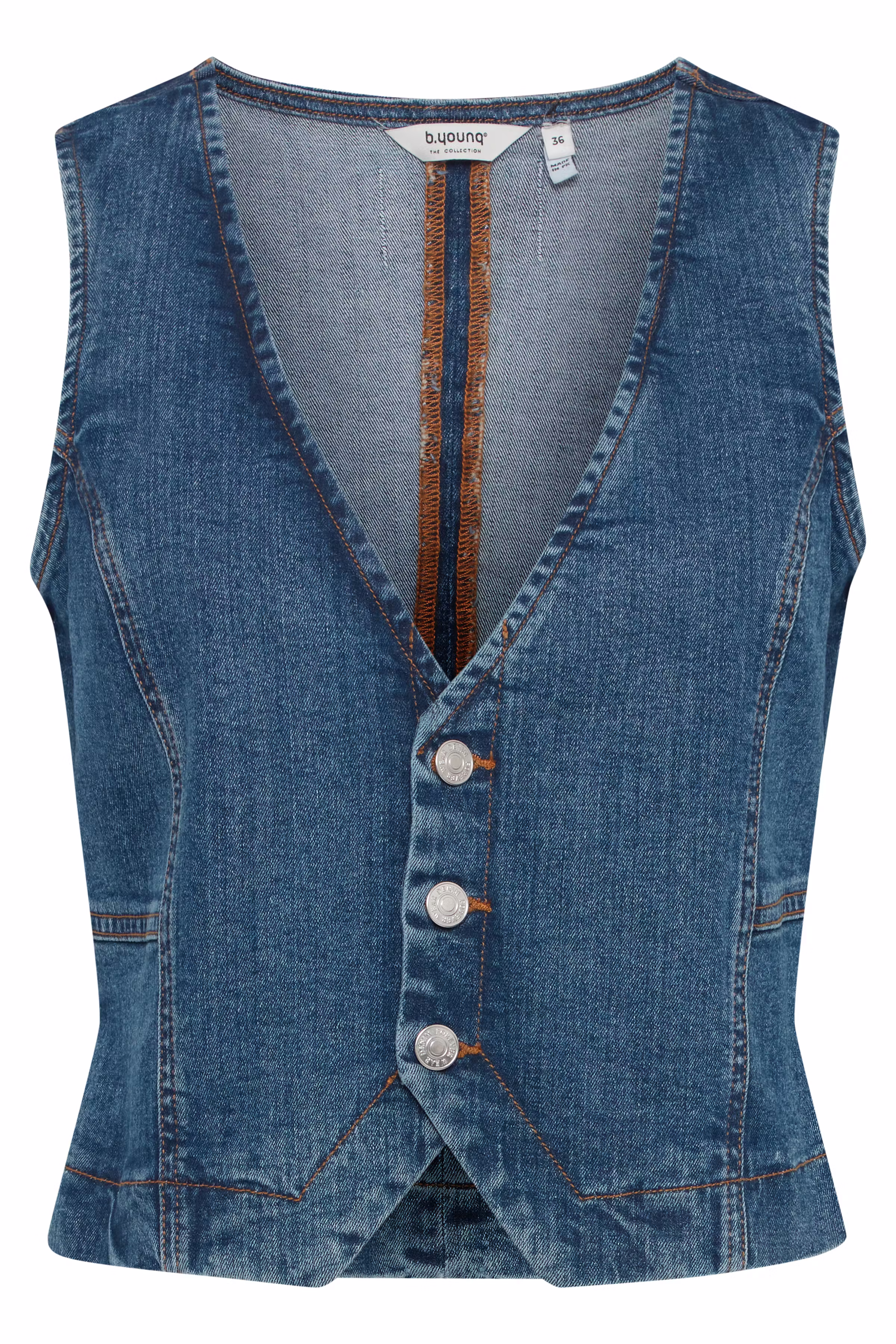 BYKOMMA Weste PACK FRONT 20814773-200461