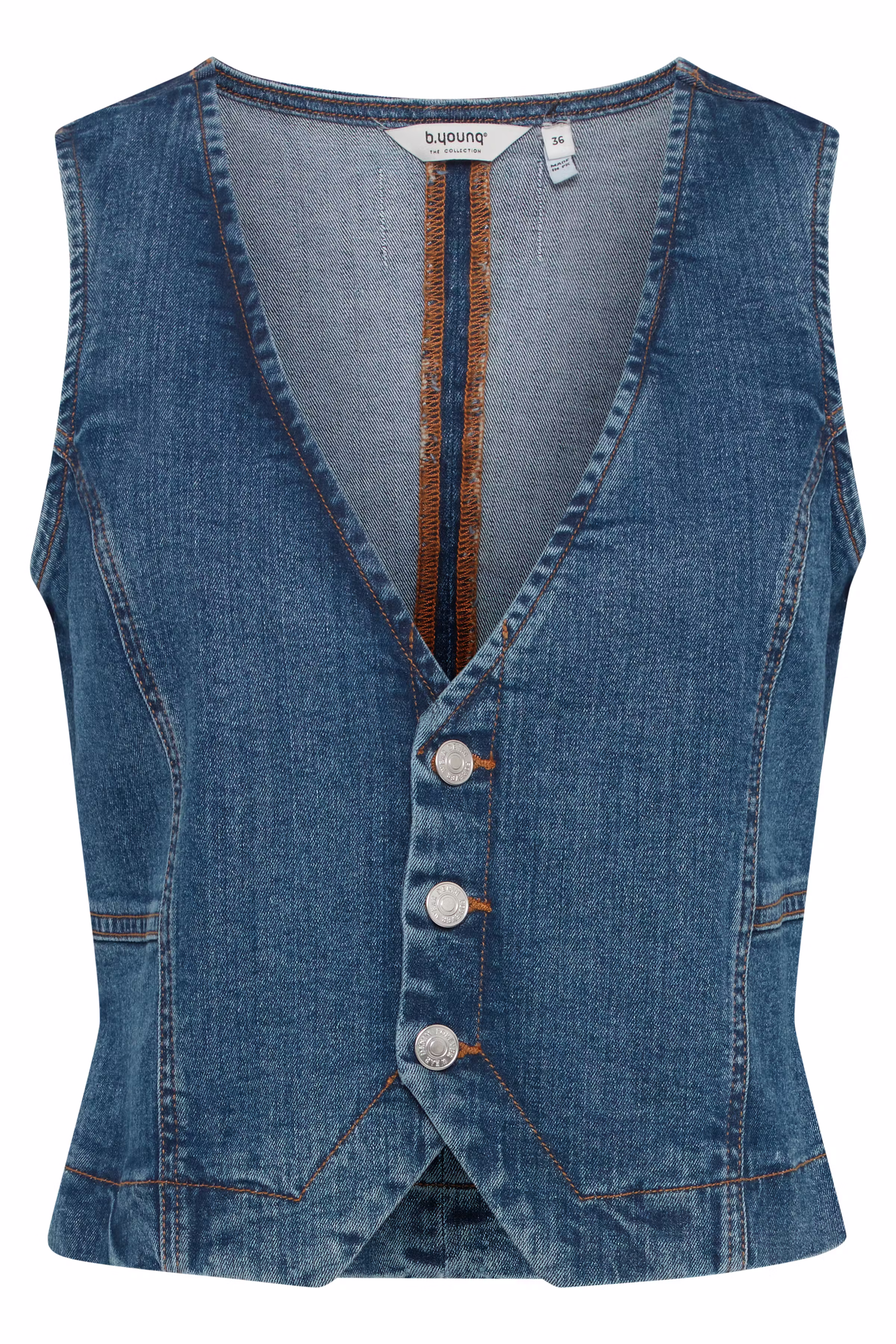 BYKOMMA Weste PACK FRONT 20814773-200461