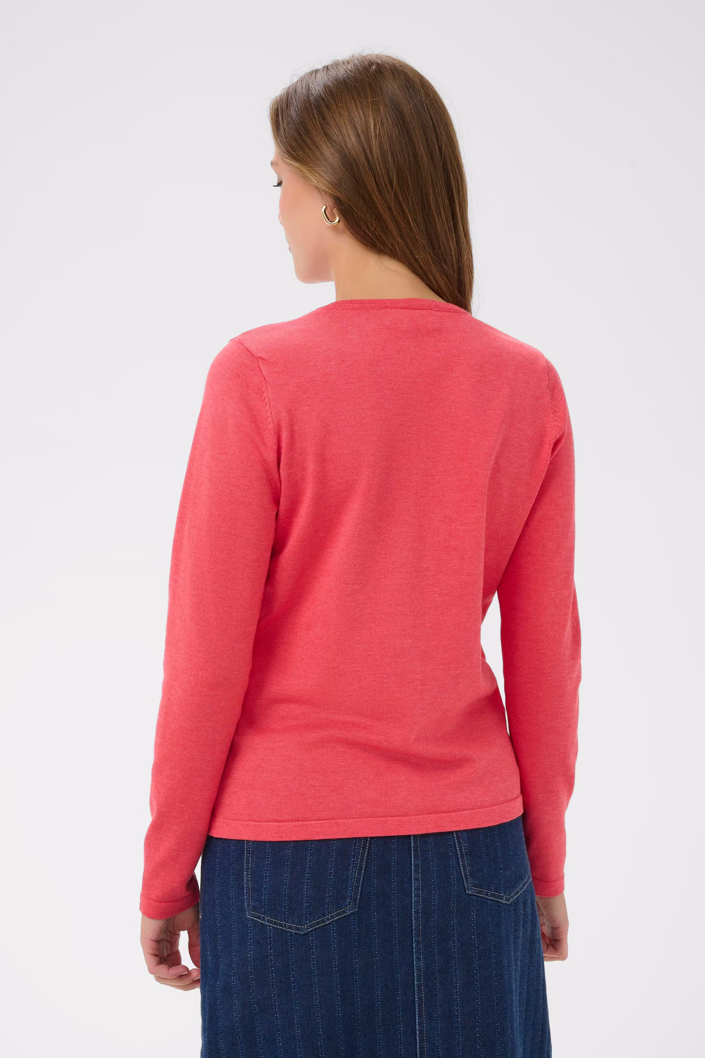 MilaSZ R-Neck Cardigan LOOKBOOK BACK 30500005-1821201