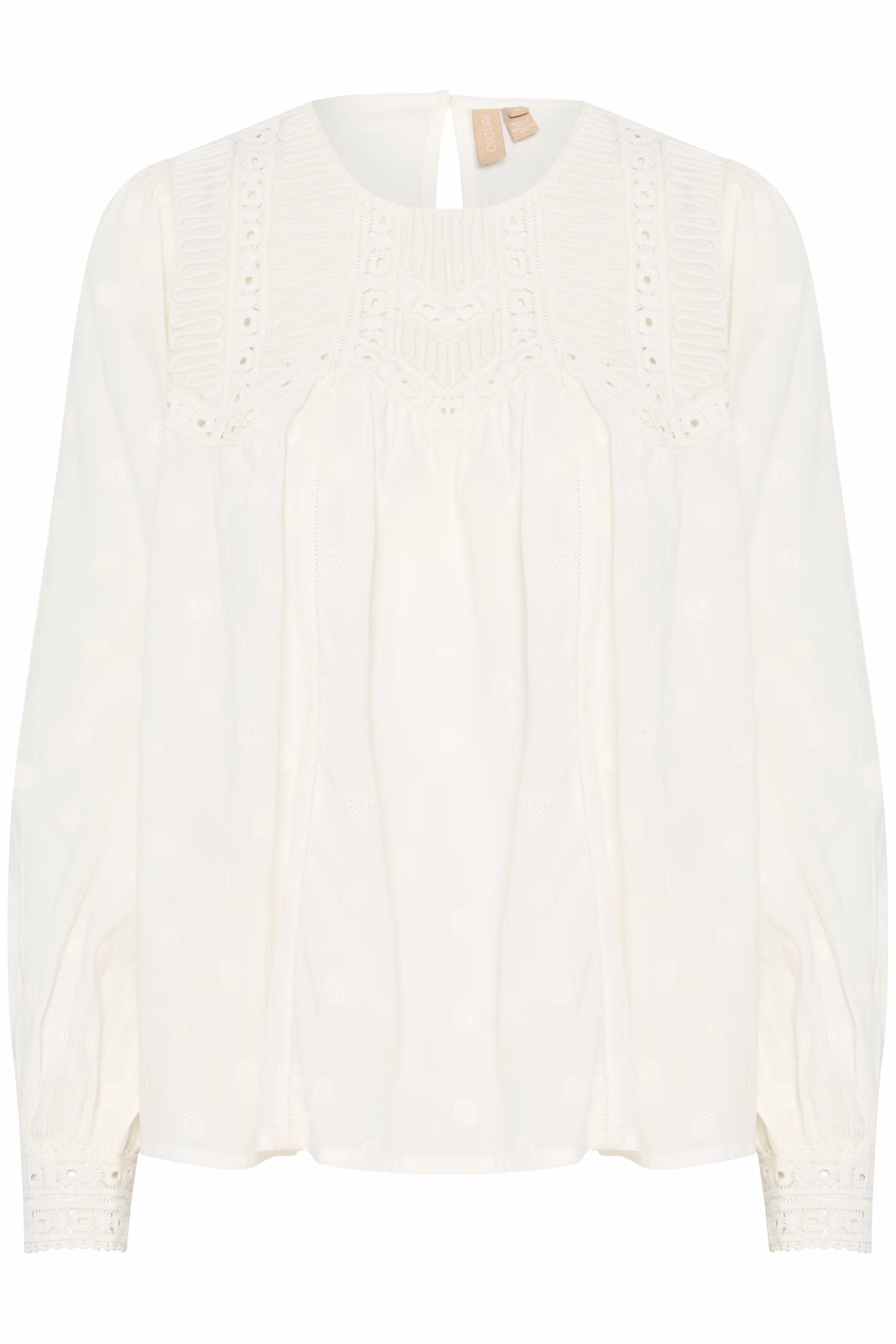 CUlena Blouse met borduursel PACK FRONT 50112136-500013