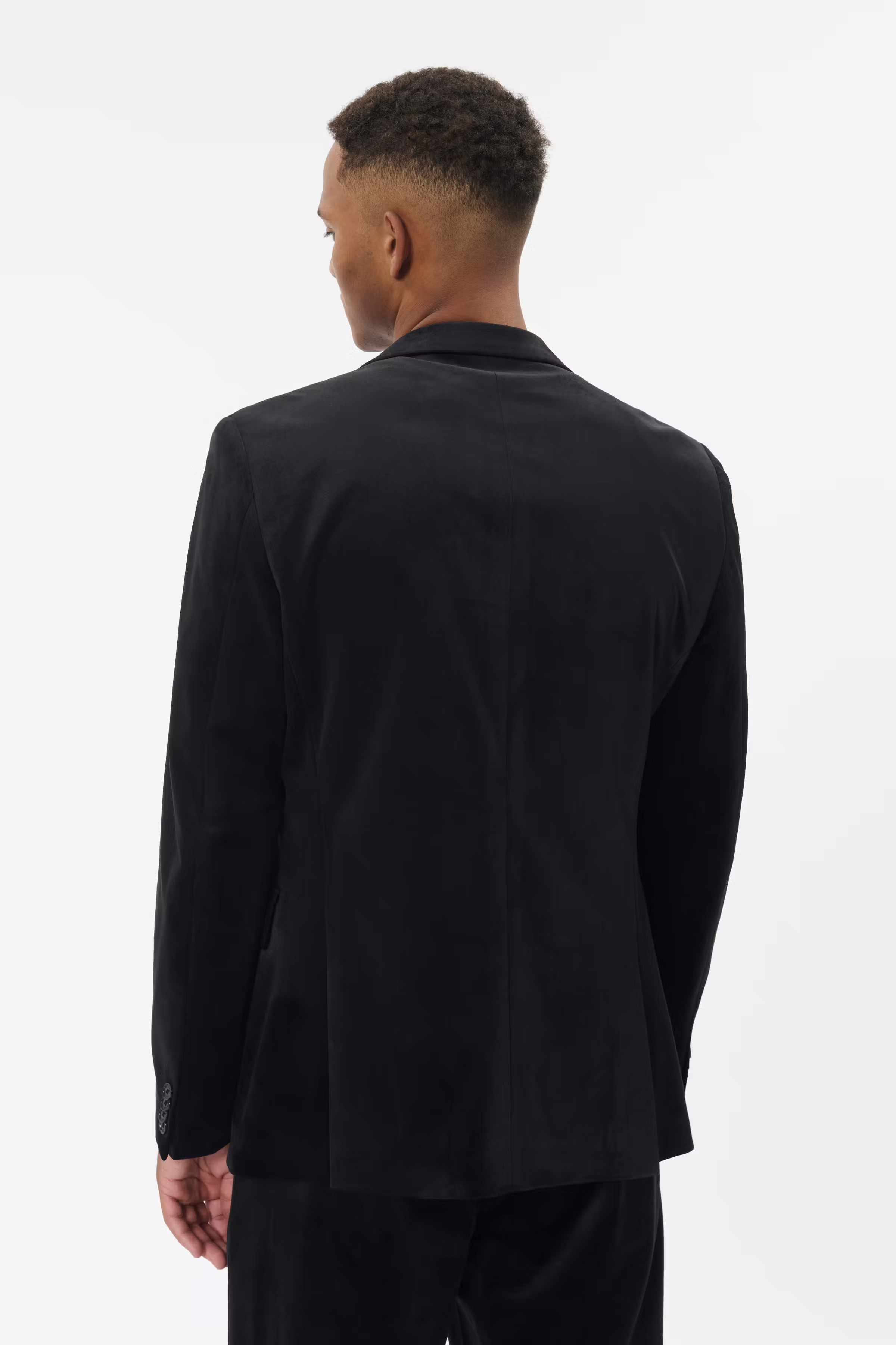 MAgeorge Velvet Blazer LOOKBOOK BACK 30205027-300275