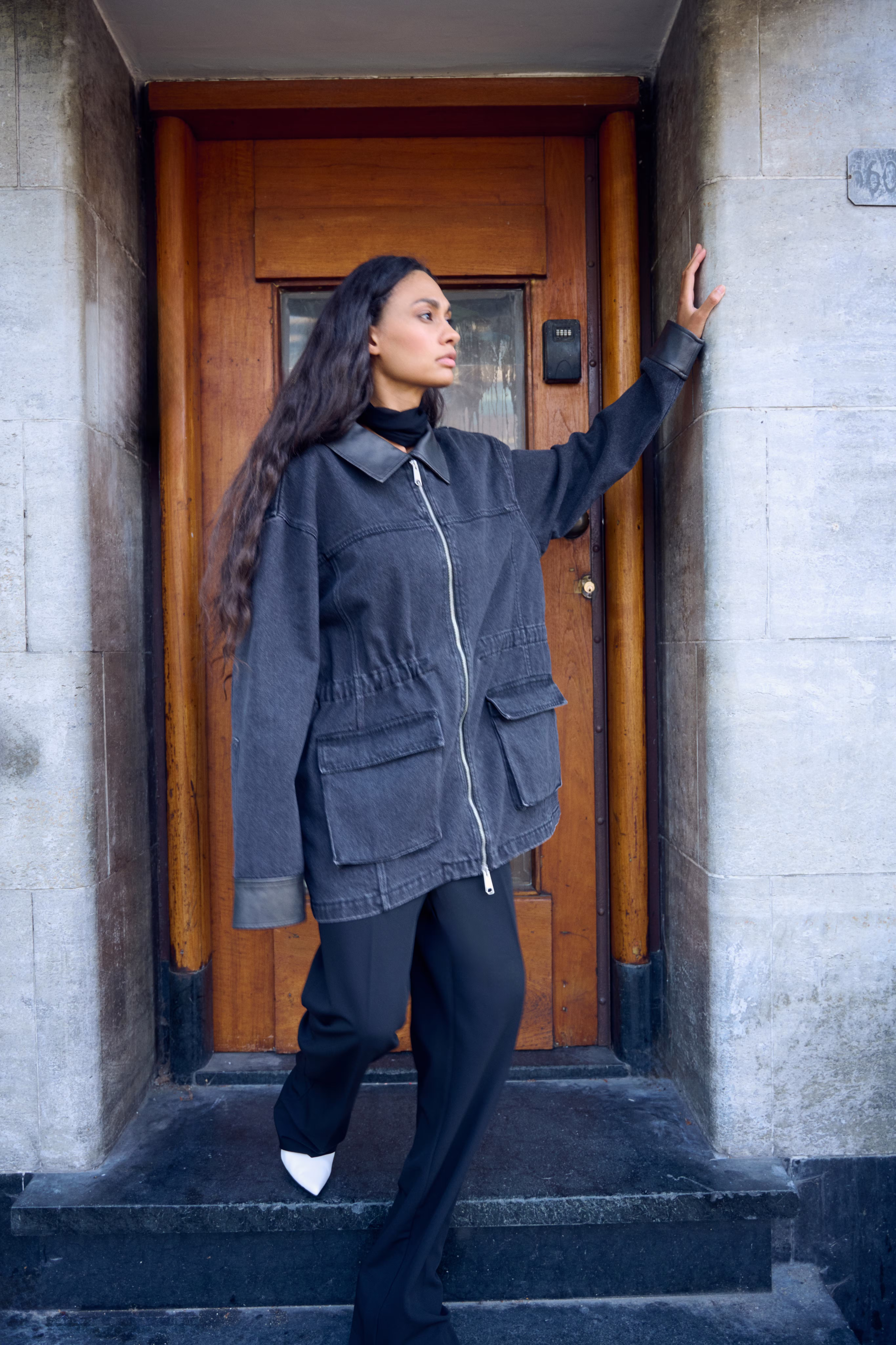 KBDustin Jeansjacke LOCATION NONE 10105780-185206