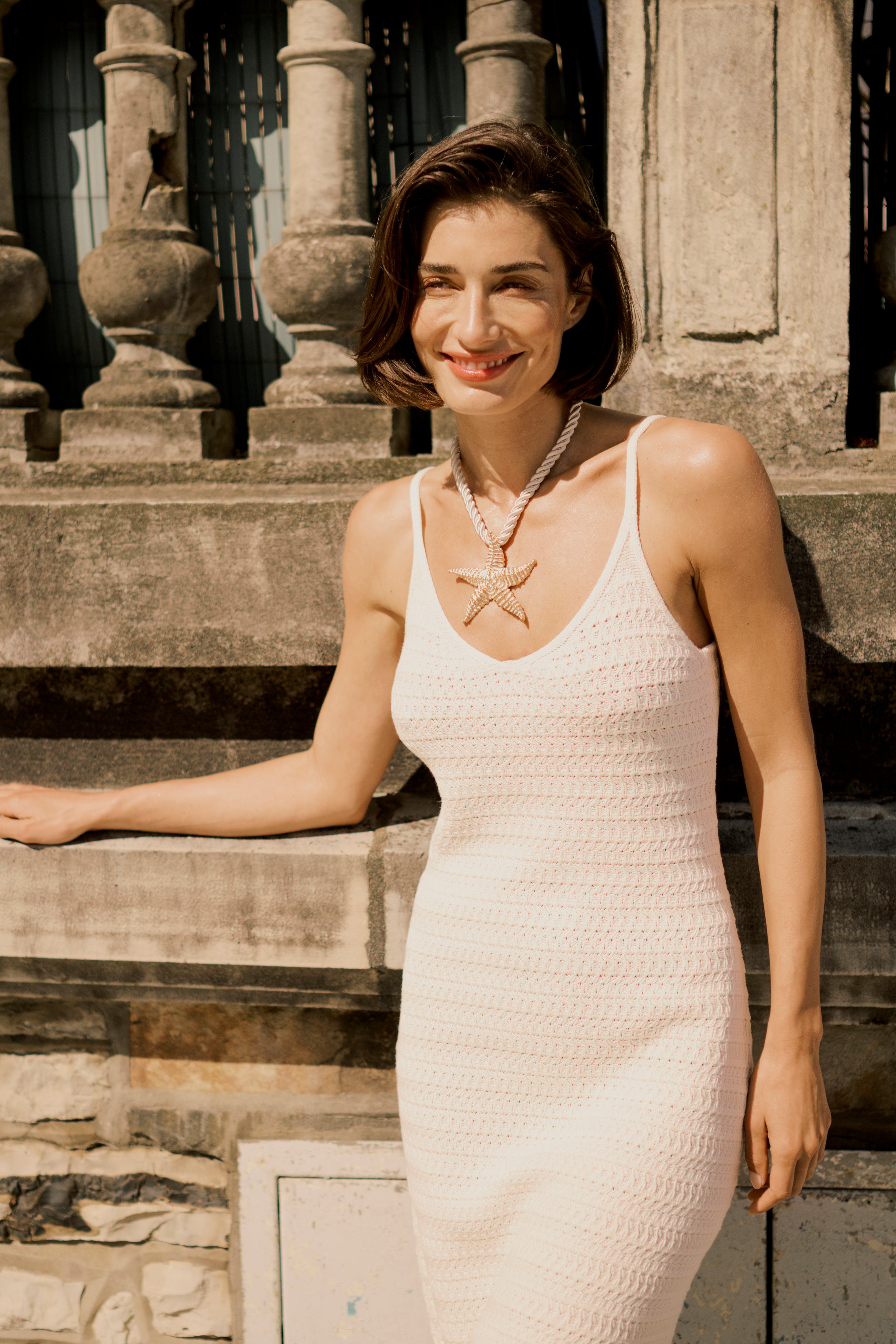 CUalicie Stickad Klänning LOCATION NONE 50111957-500013