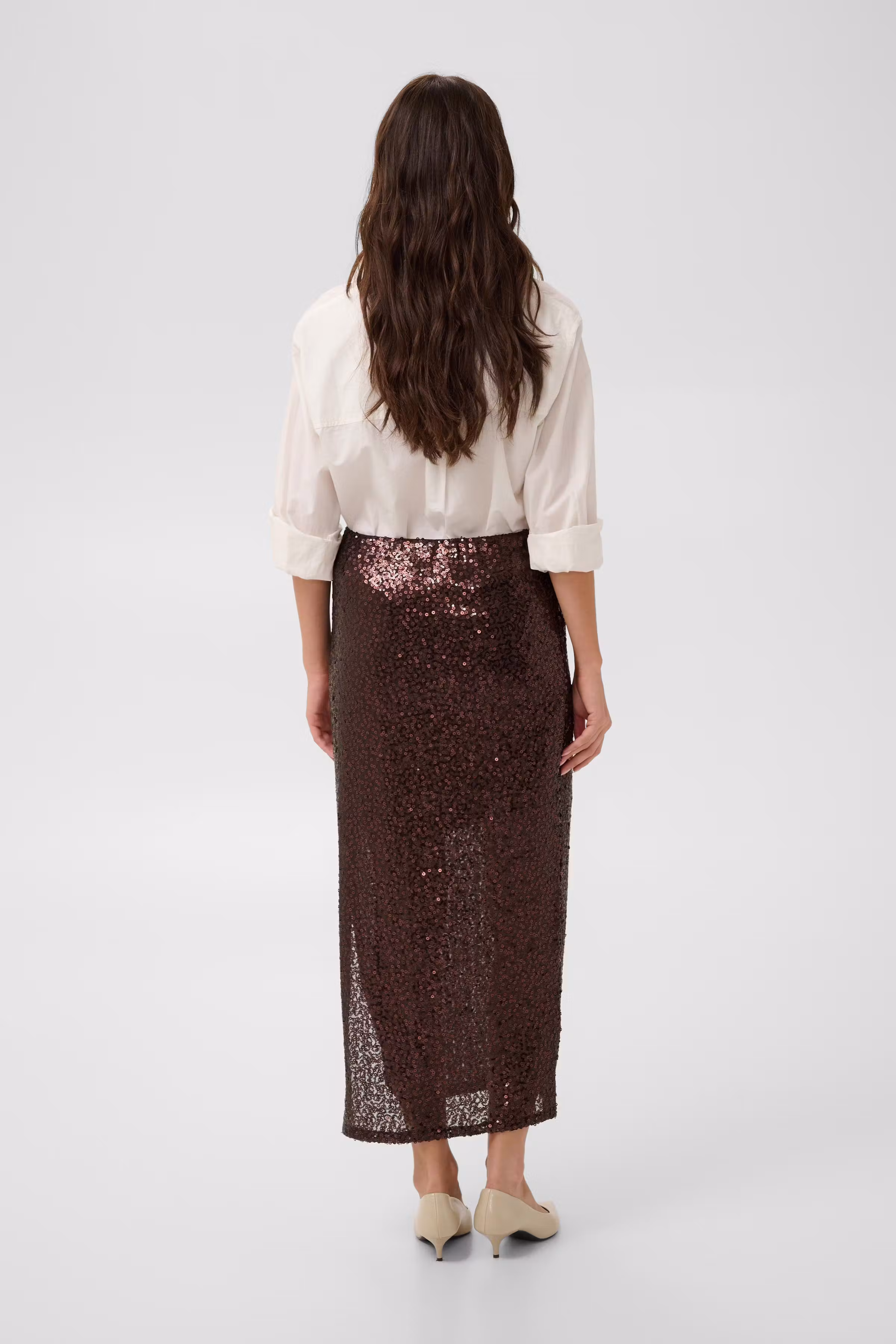 CUNYNNA Sequin skirt
 LOOKBOOK BACK 50114029-190915