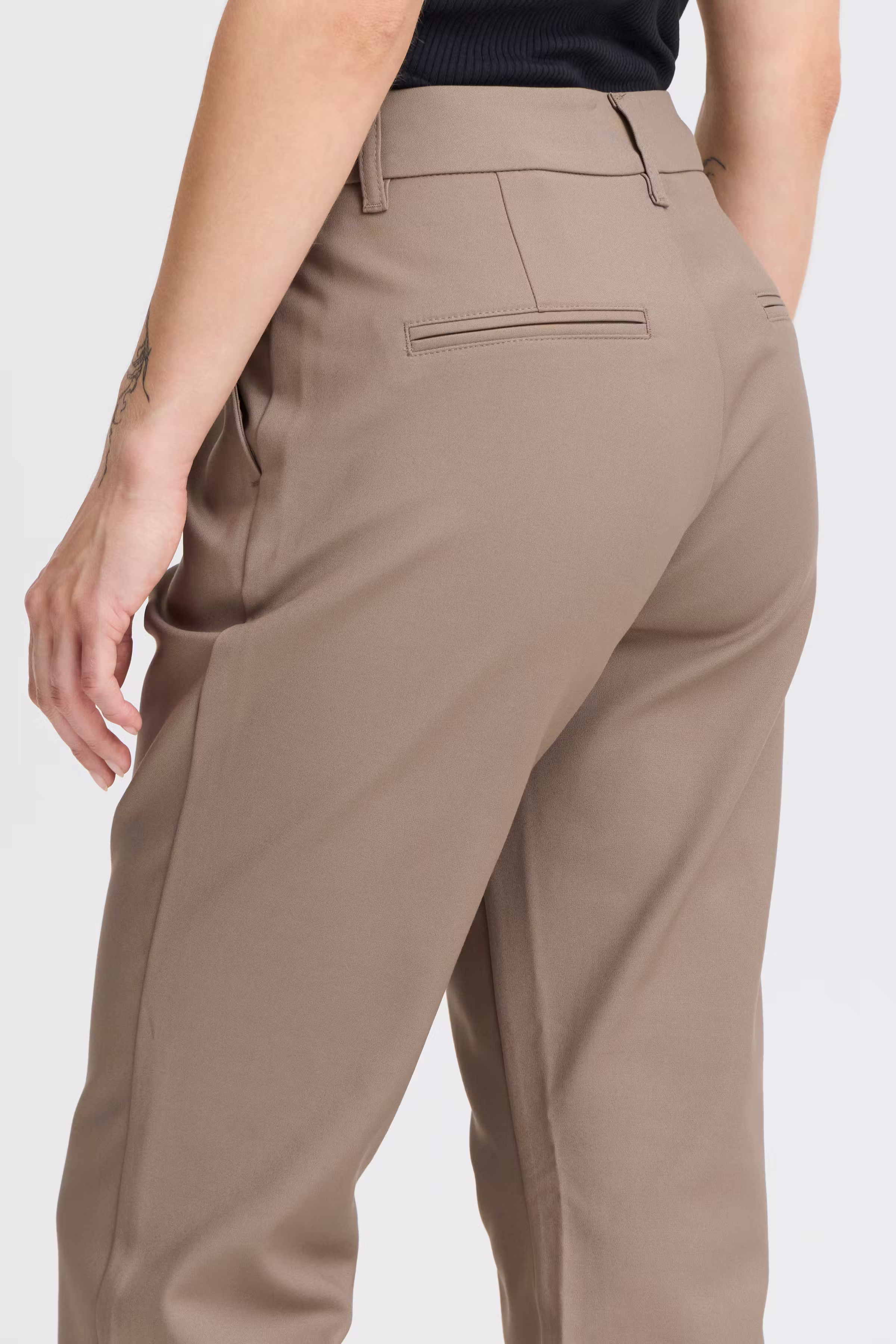 PZBINDY High Waist Bootcut Leg Bukser LOOKBOOK DETAIL 50207207-181112