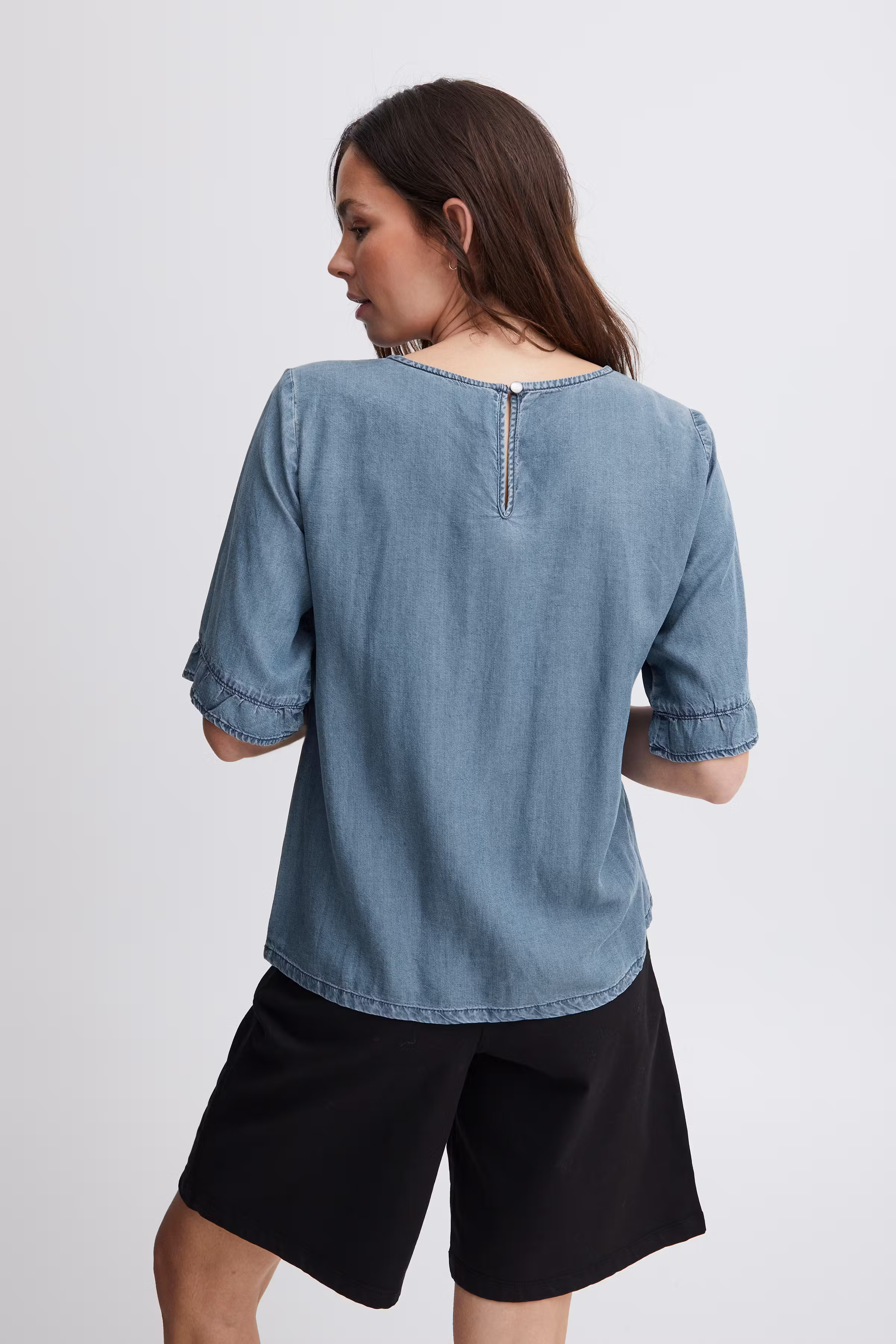 Kortærmet bluse LOOKBOOK BACK 50207364-200008