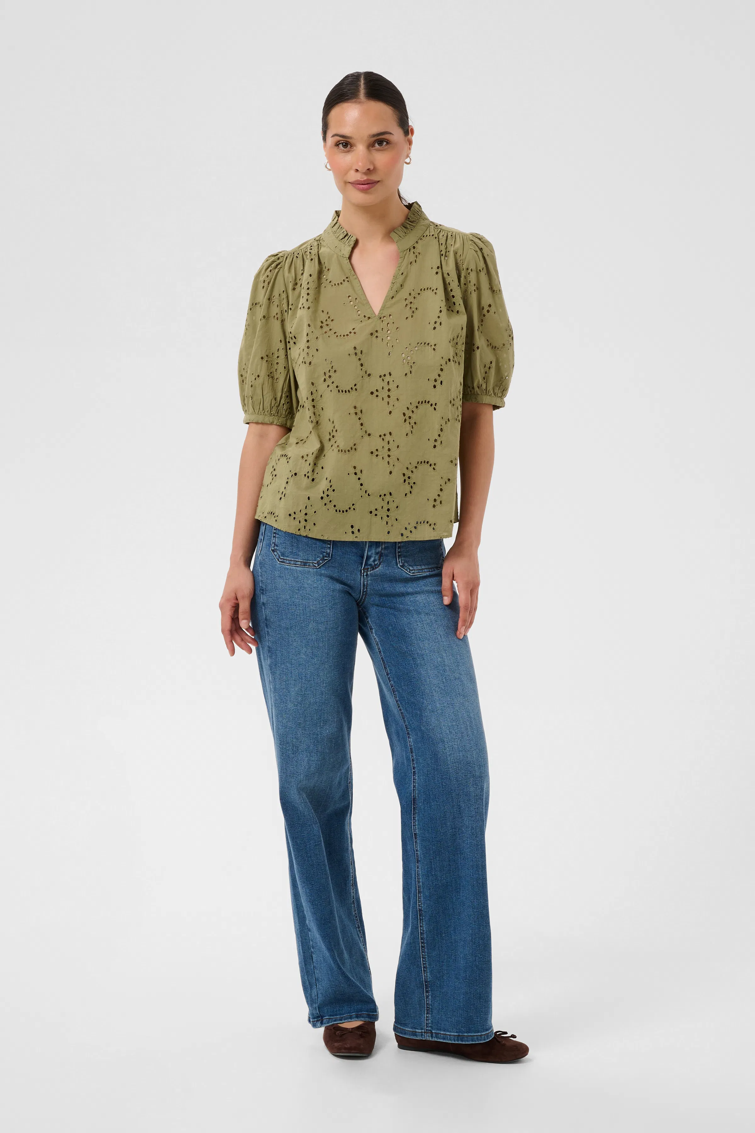 KAsiv Bluse LOOKBOOK FRONT 10511808-170620