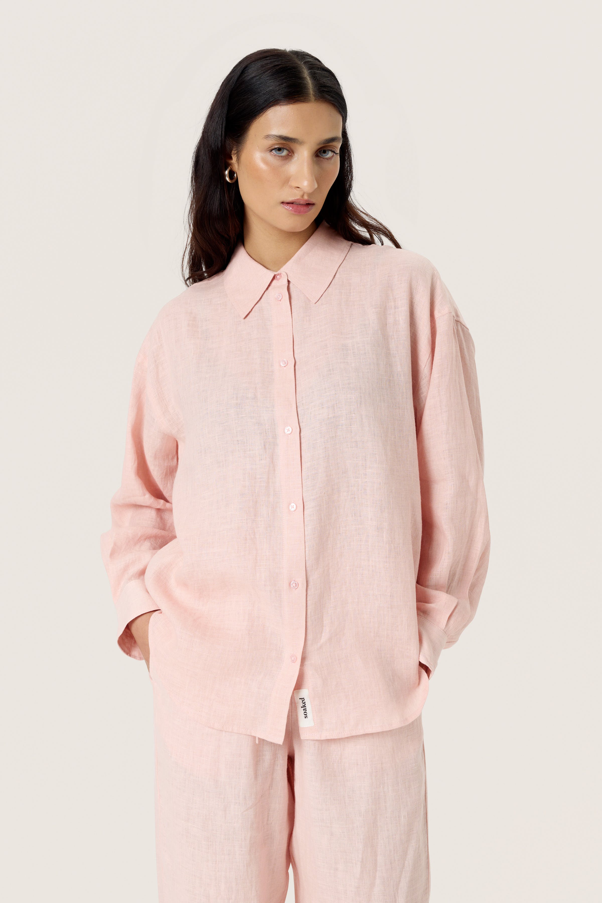 SLCelian Linen Shirt LOOKBOOK FRONT 30408214-141309