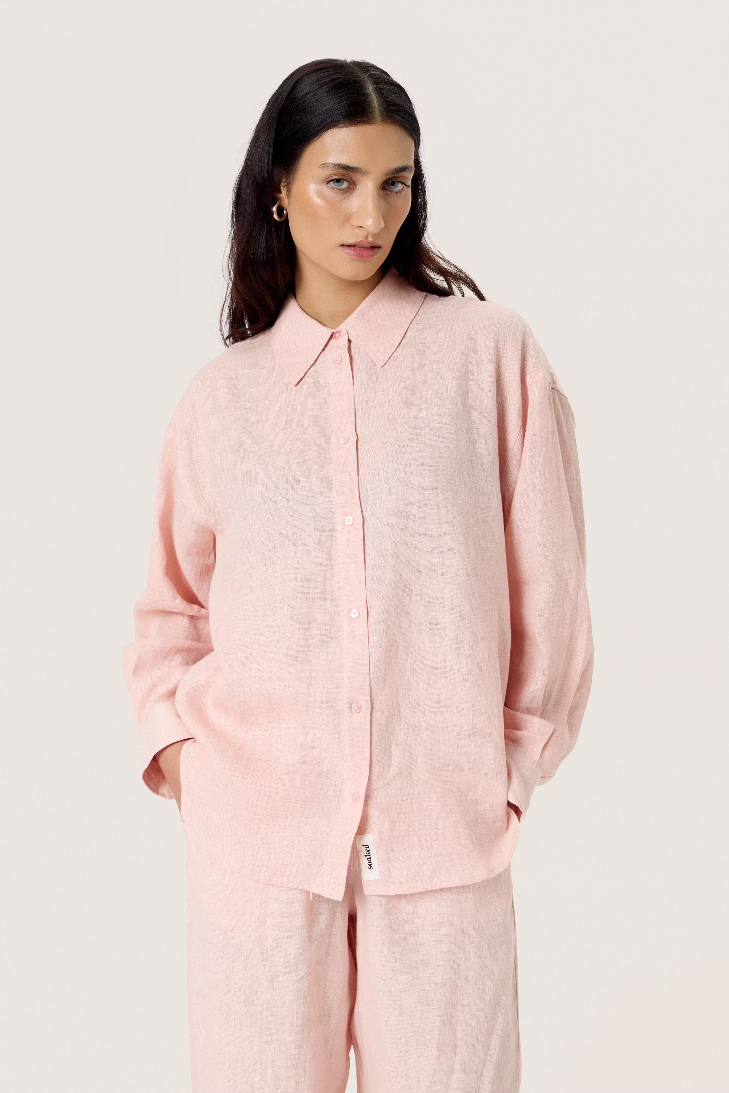 SLCelian Linen Shirt LOOKBOOK FRONT 30408214-141309