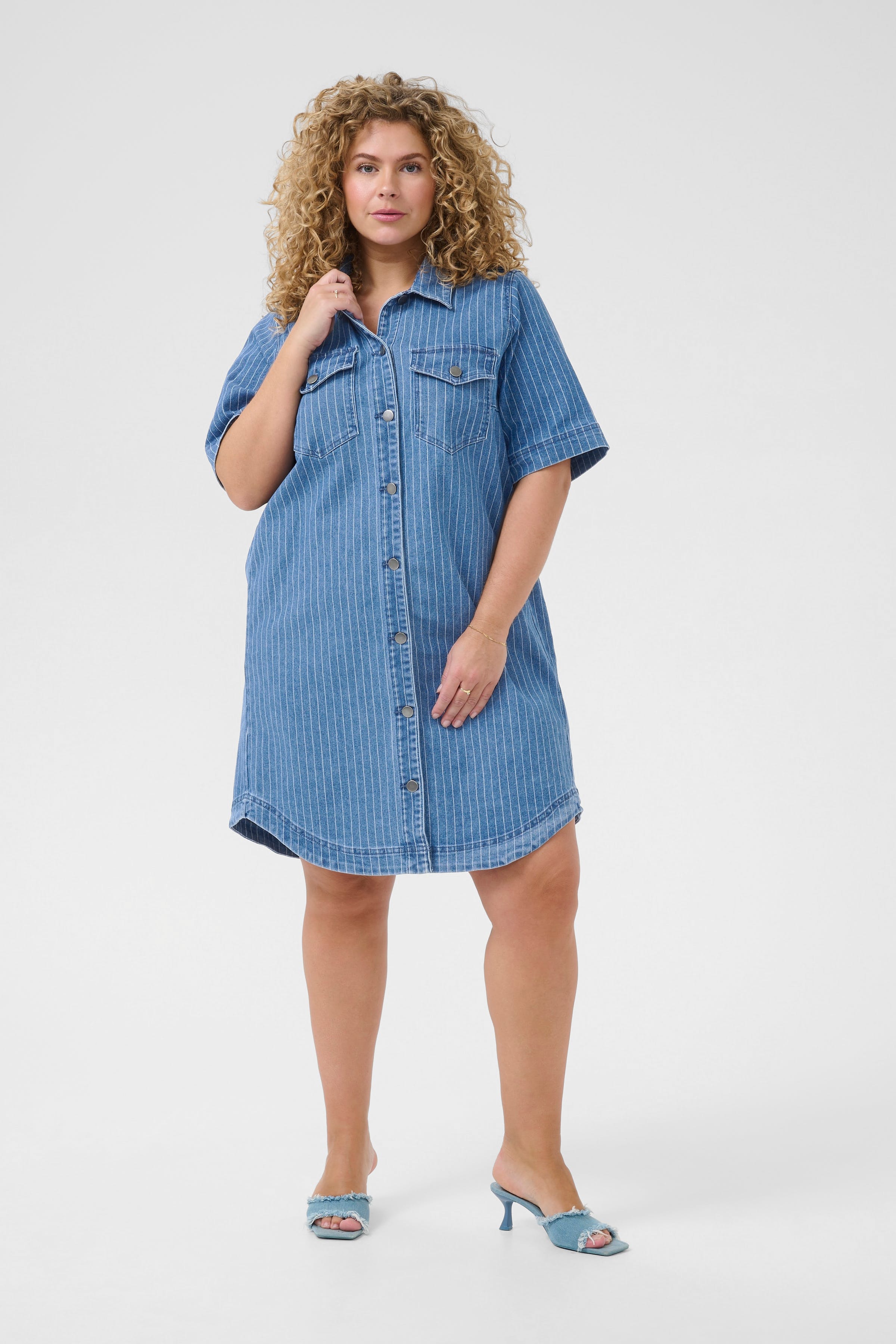 KCreeca Denim Dress LOOKBOOK FRONT 10583735-108347