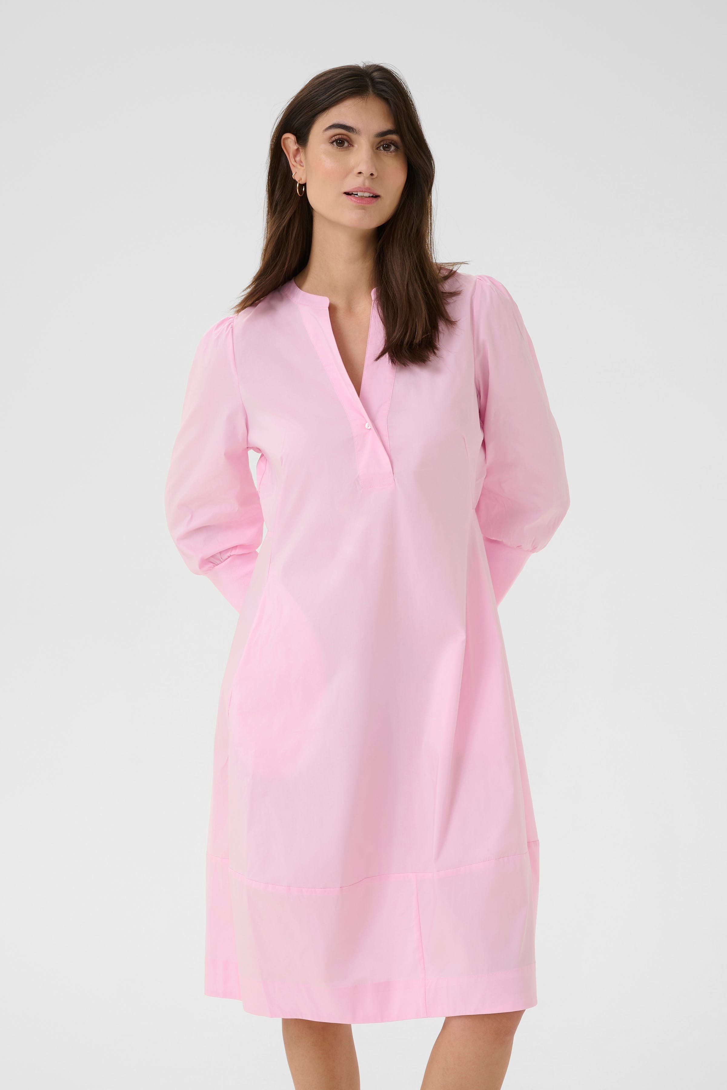 CUantoinett 3/4 sleeve dress LOOKBOOK FRONT 50110059-142710