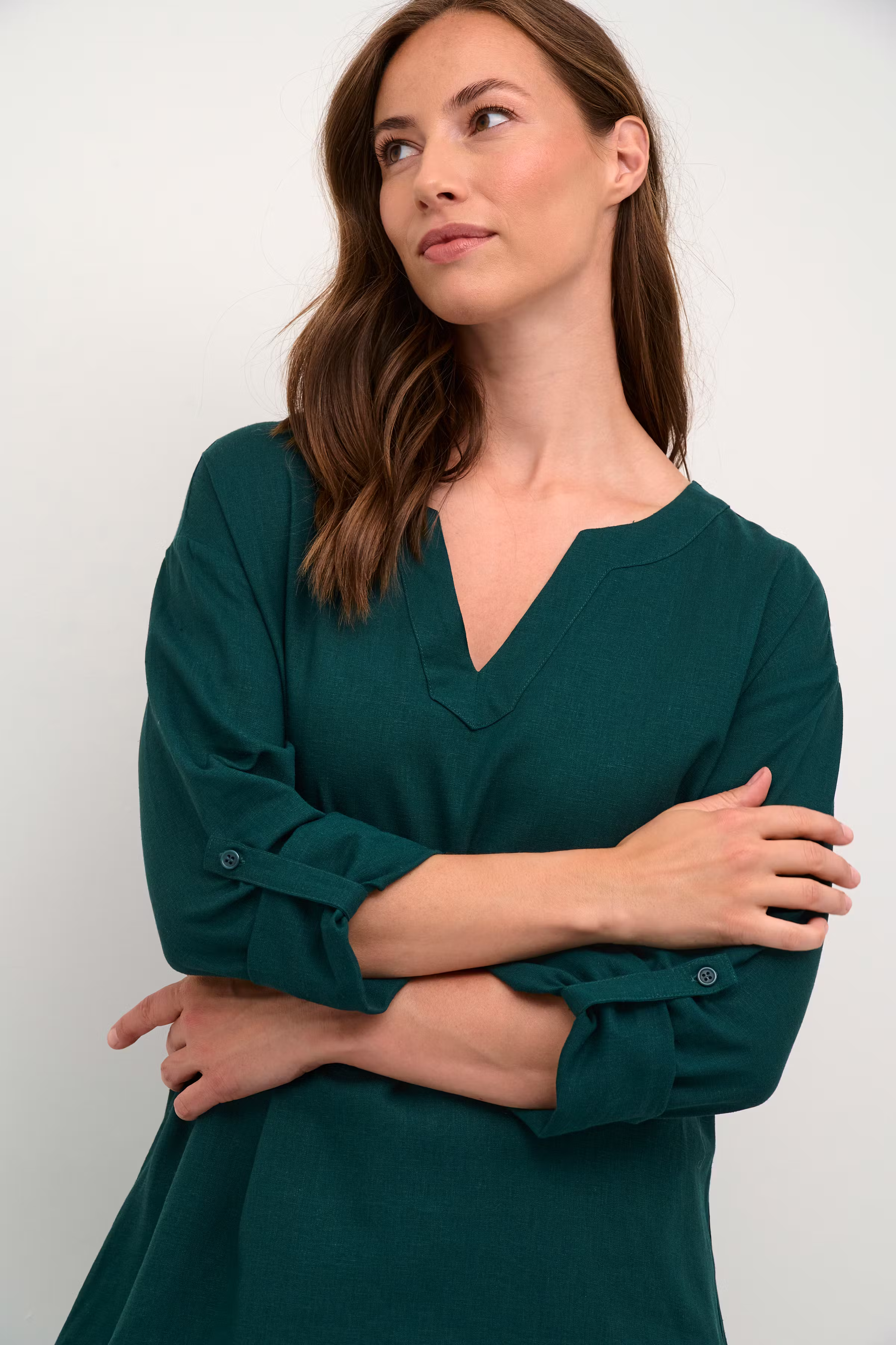 CRVenta Tunique en lin LOOKBOOK DETAIL 10608073-195030