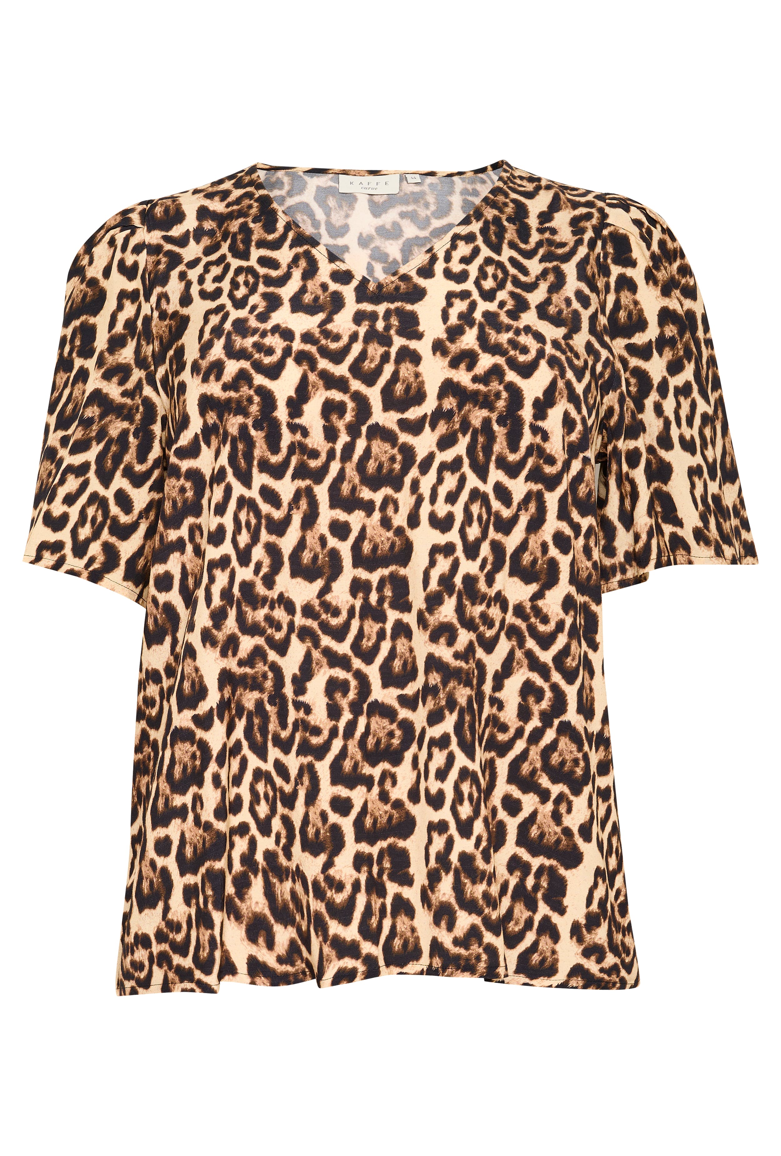 KCperla Leopard Blouse PACK FRONT 10583139-107281