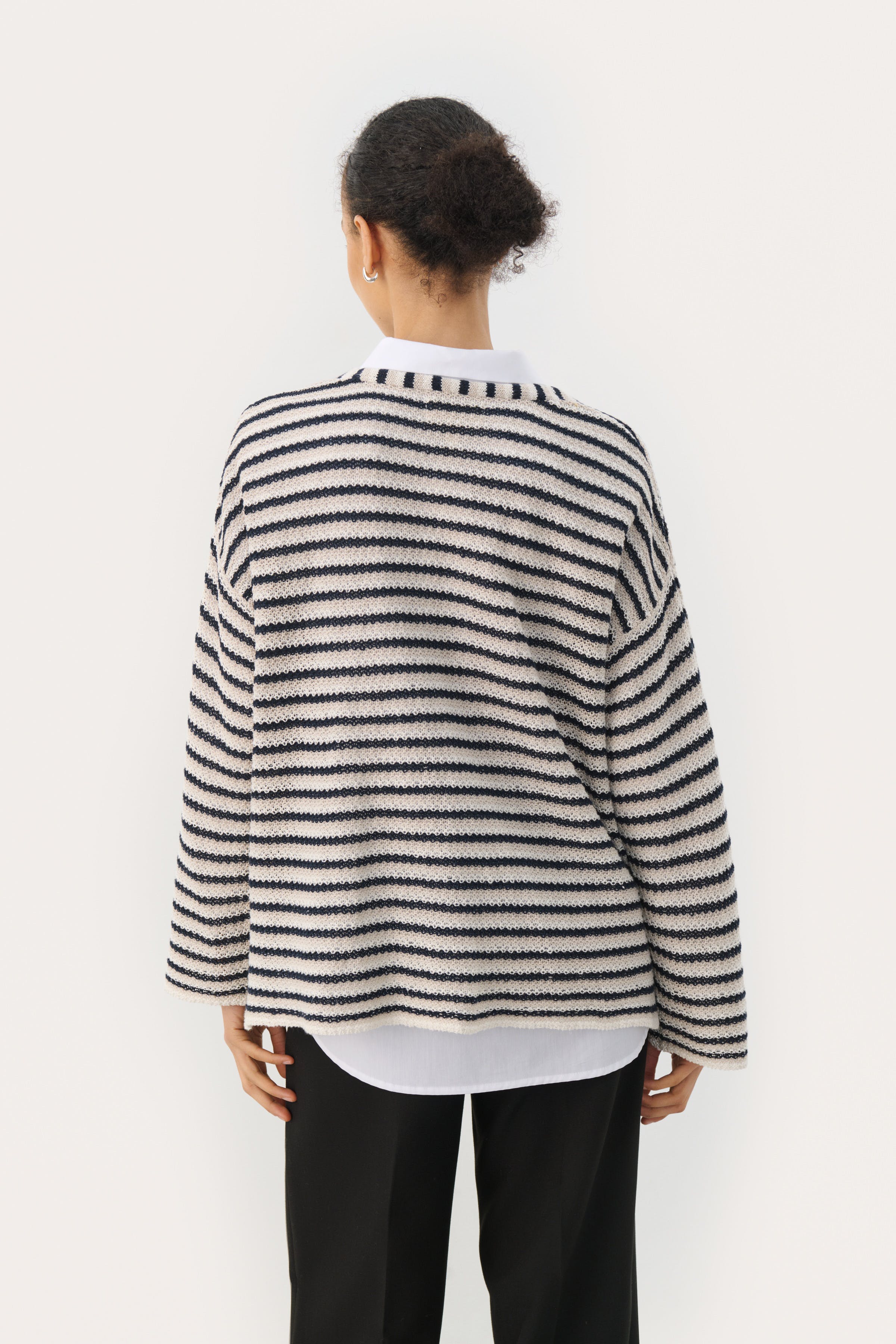 NahniPW Hør Pullover LOOKBOOK BACK 30309425-303600