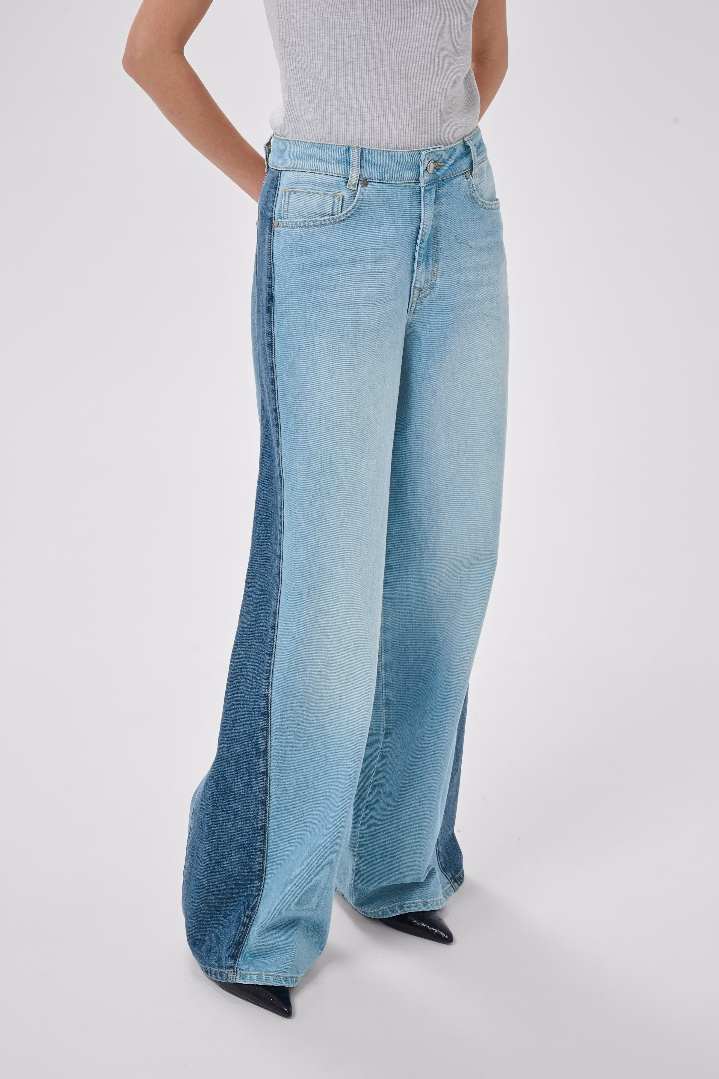 MWLise Wide jeans LOOKBOOK FRONT 10705480-100051