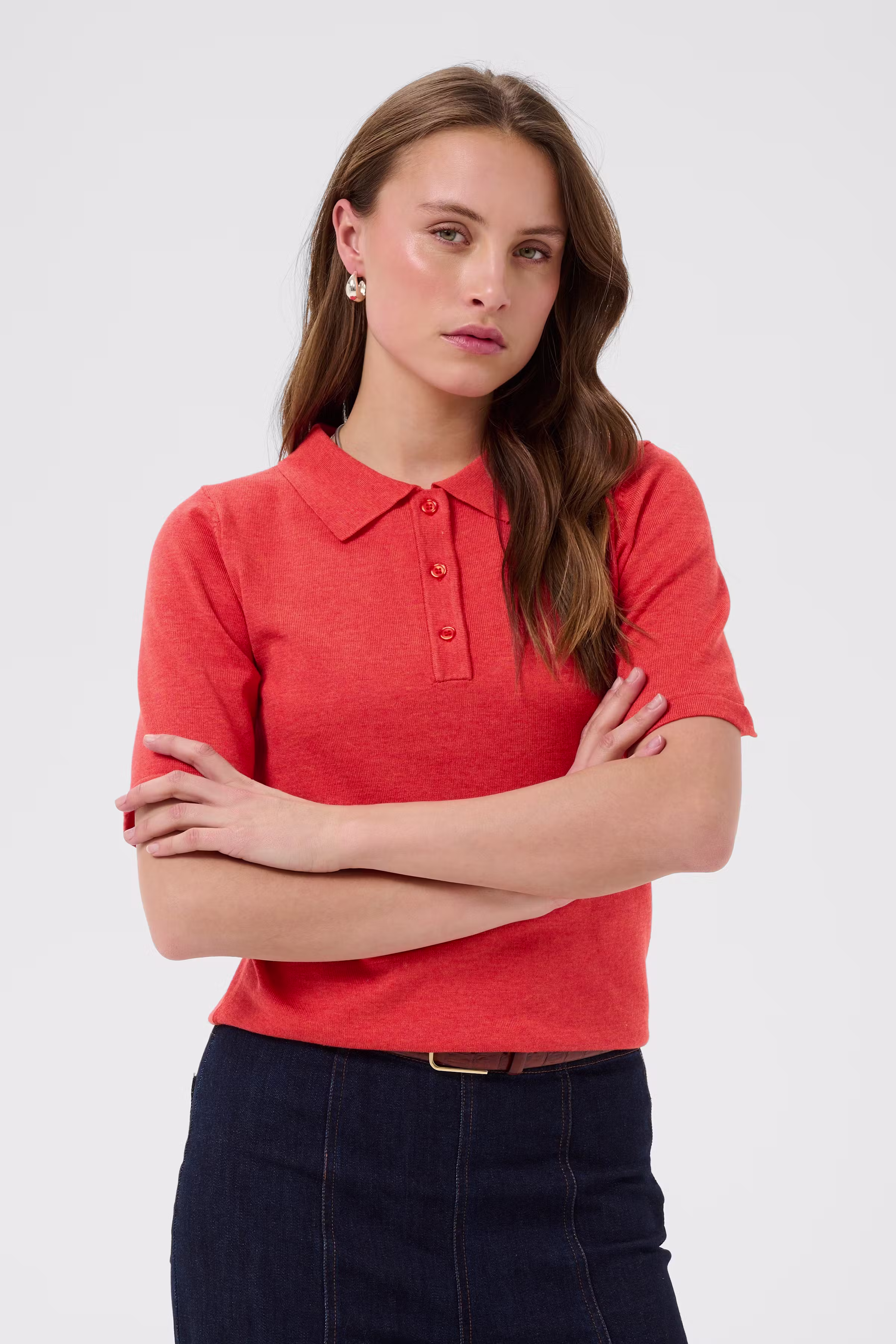 MilaSZ Poloshirt LOOKBOOK FRONT 30513958-1714561
