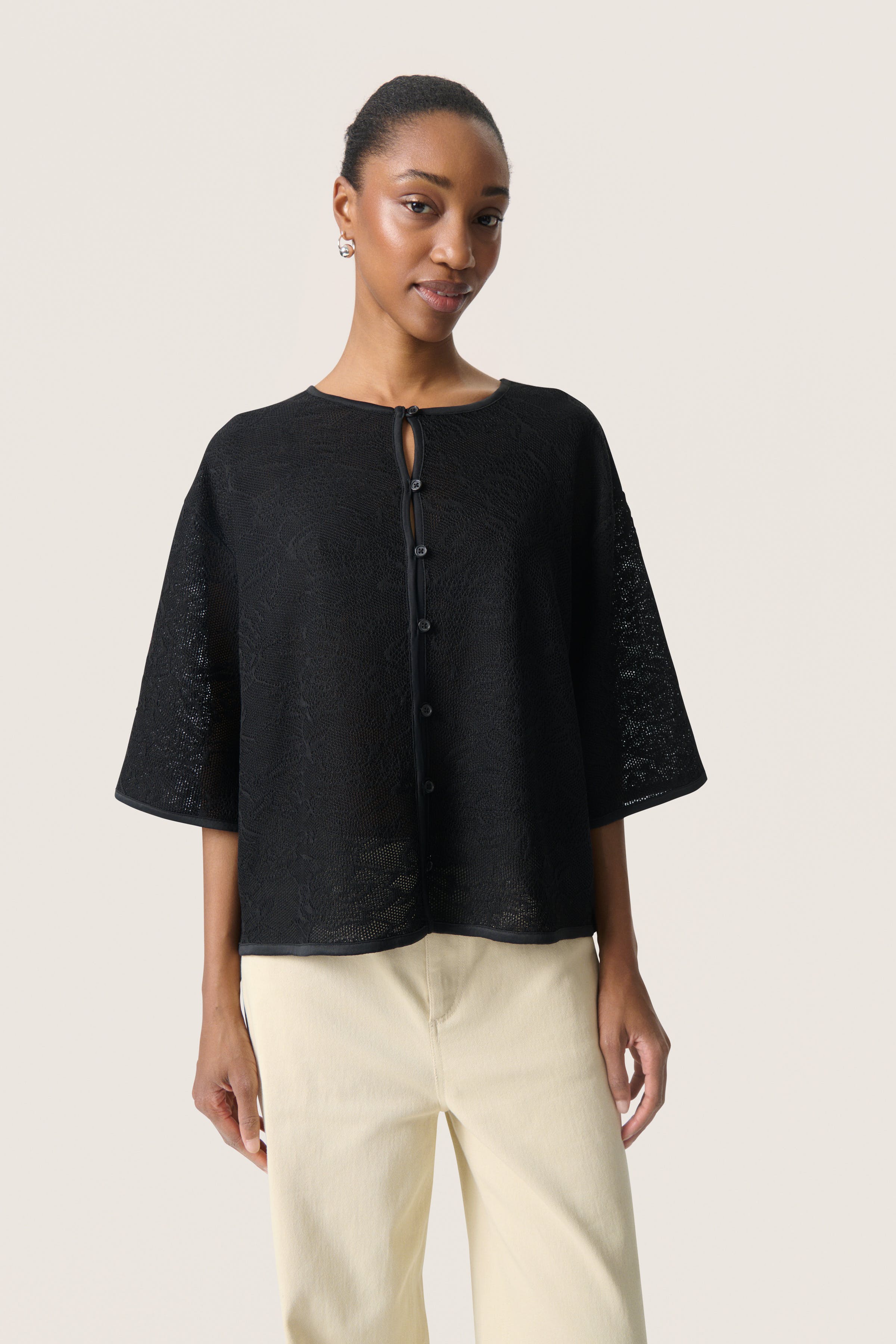 SLLupina Cardigan LOOKBOOK FRONT 30408412-194008