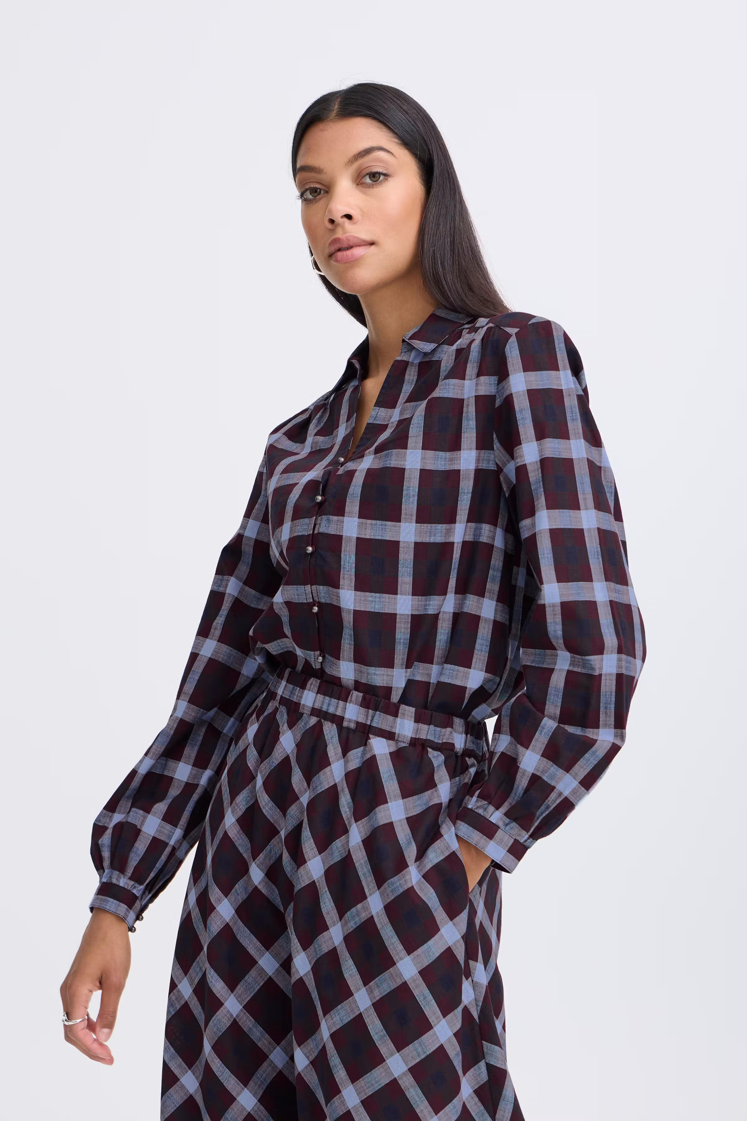 BYFLANNY Skjorte LOOKBOOK FRONT 20819338-900010815