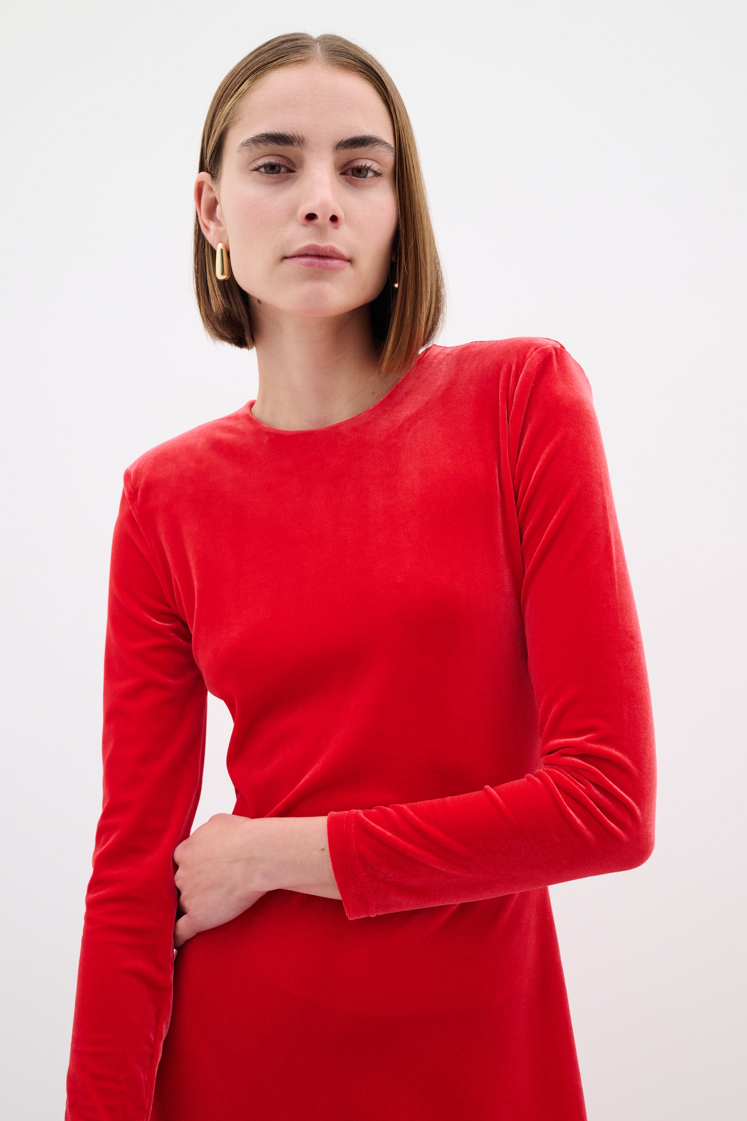 BrendaIW Velur Klänning LOOKBOOK DETAIL 30109893-181763