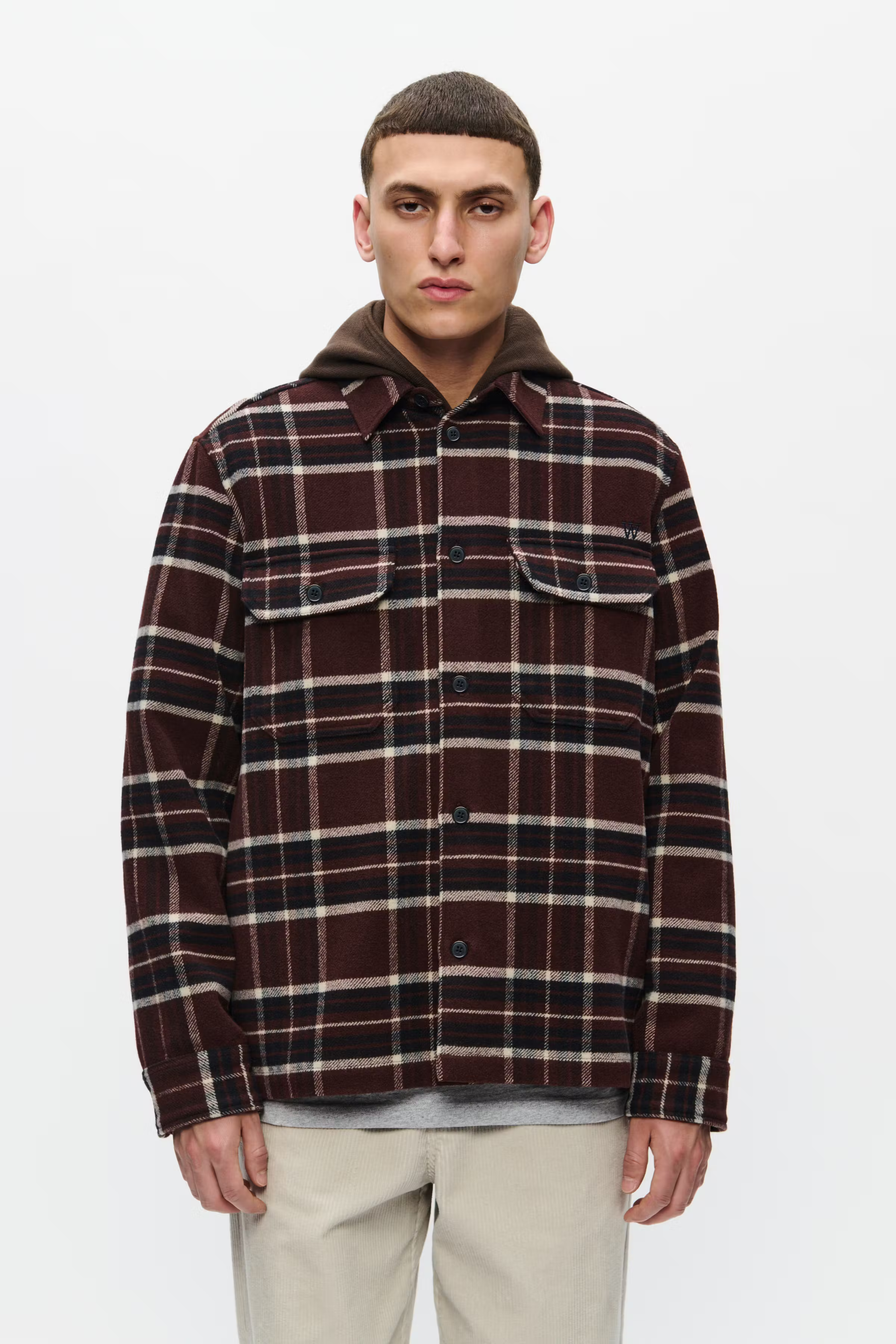 WWClay Skjorte LOOKBOOK FRONT 30251507-304123