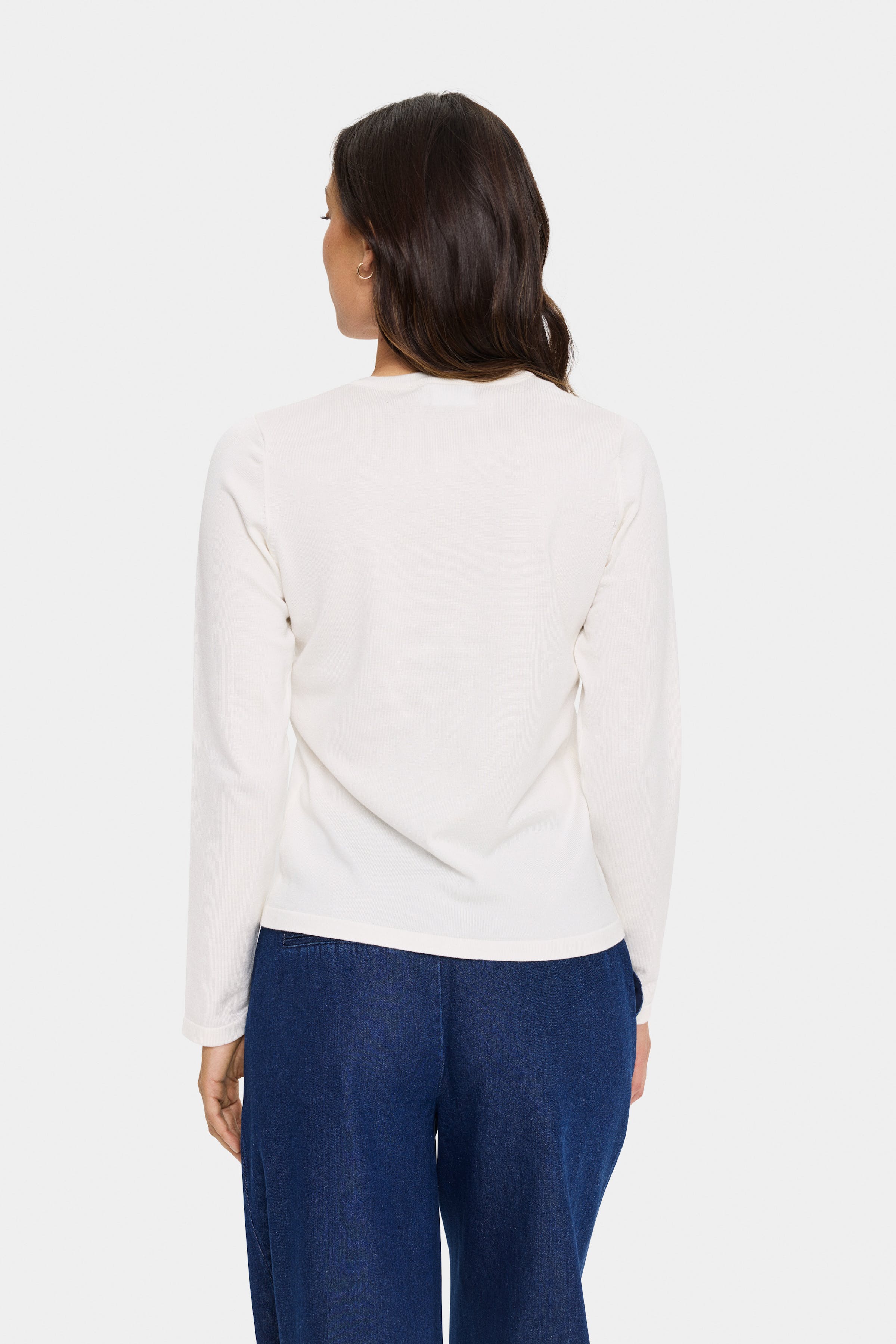 MilaSZ R-Neck Cardigan LOOKBOOK BACK 30500005-110605