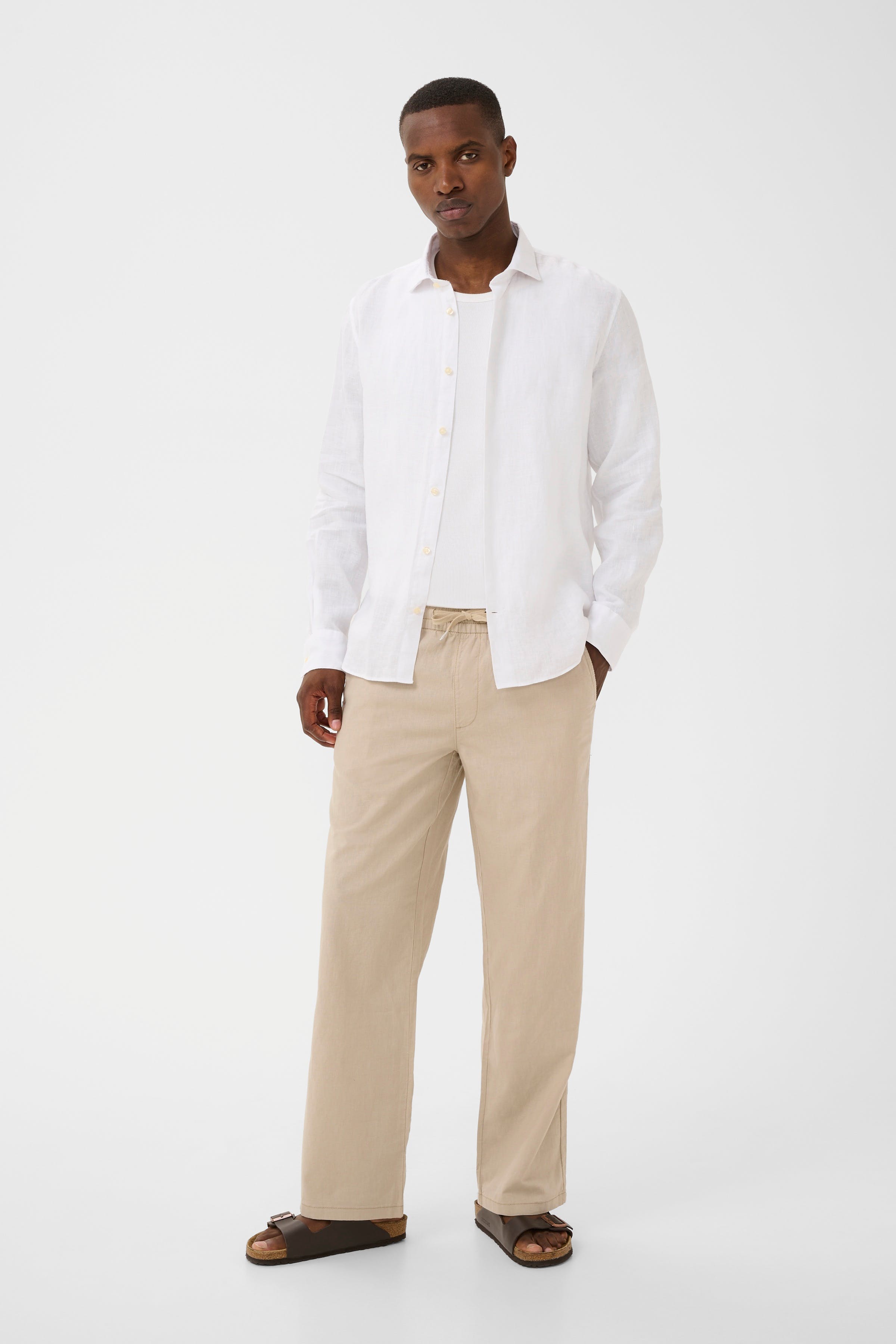 MAmarc linneskjorta LOOKBOOK FRONT 30205841-114001