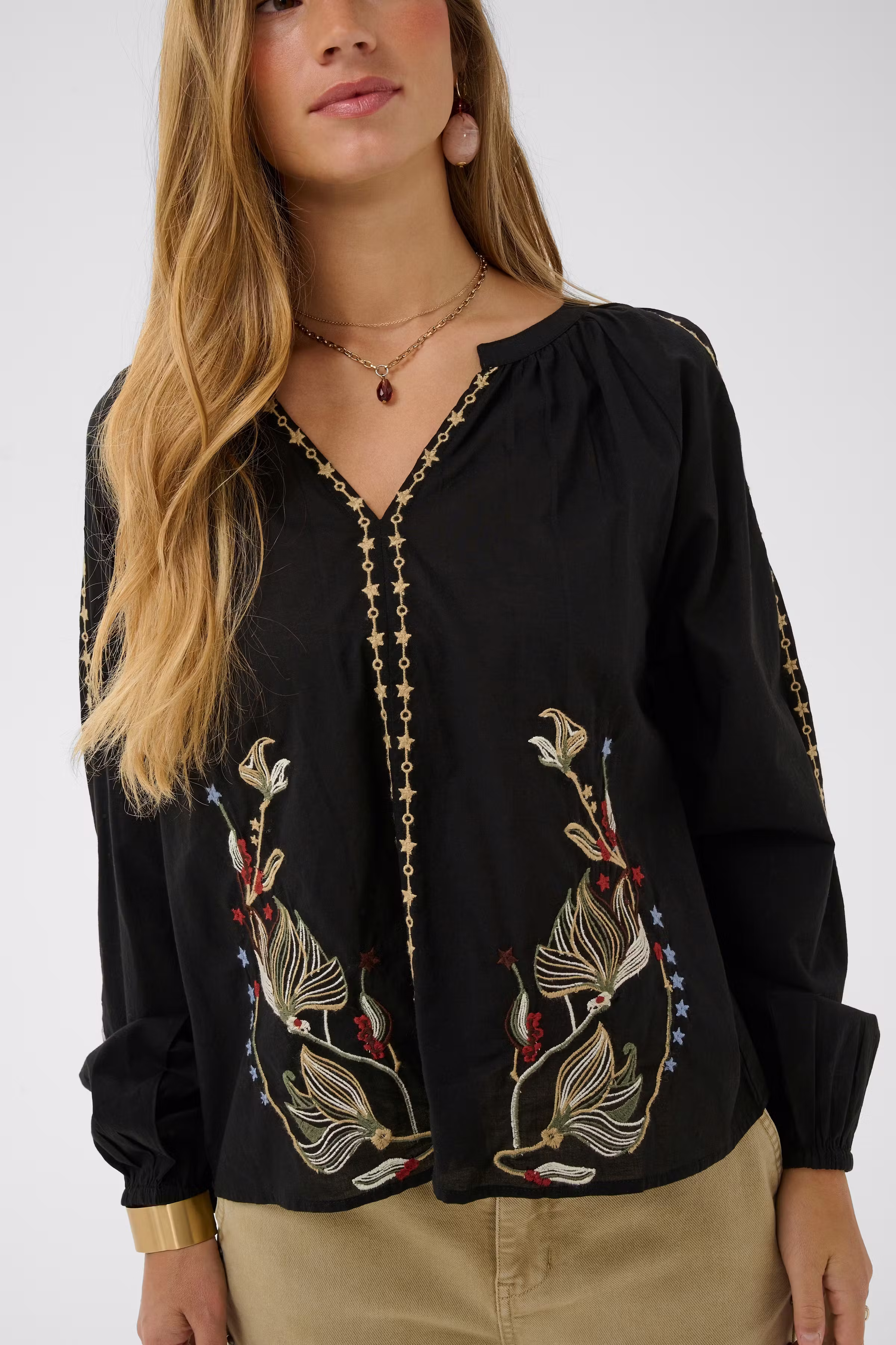 CRReno Blouse LOOKBOOK DETAIL 10615135-100120