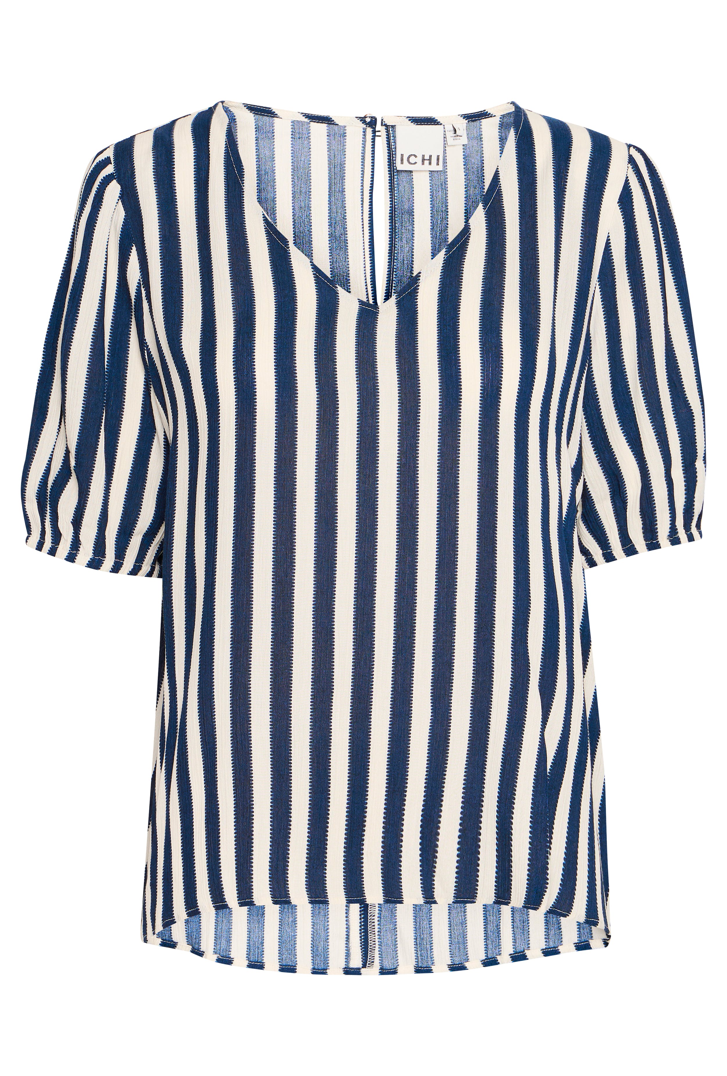 IHMARRAKECH Kurzarm-Bluse PACK FRONT 20122973-204479