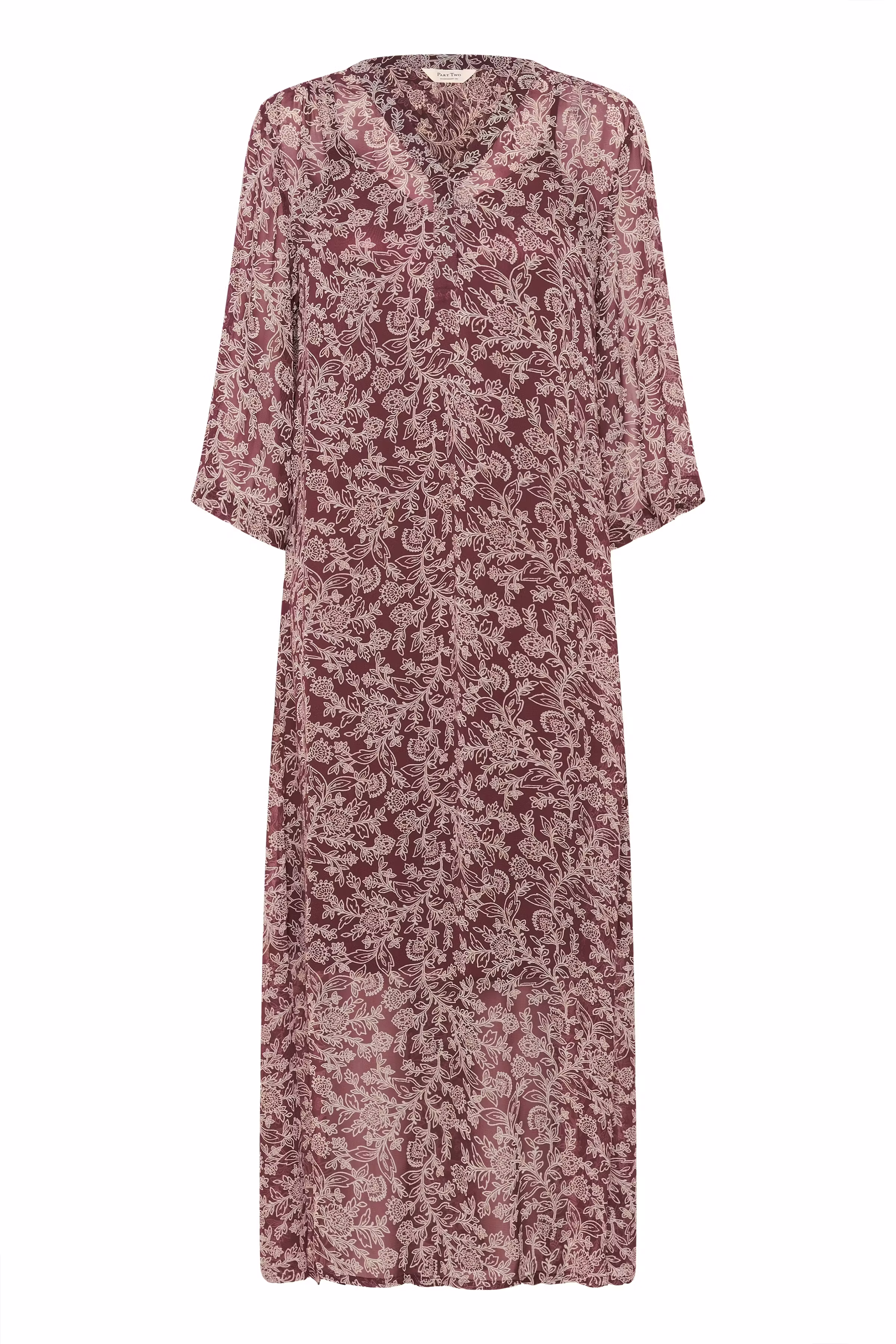 BeritPW Long dress PACK FRONT 30307831-304008