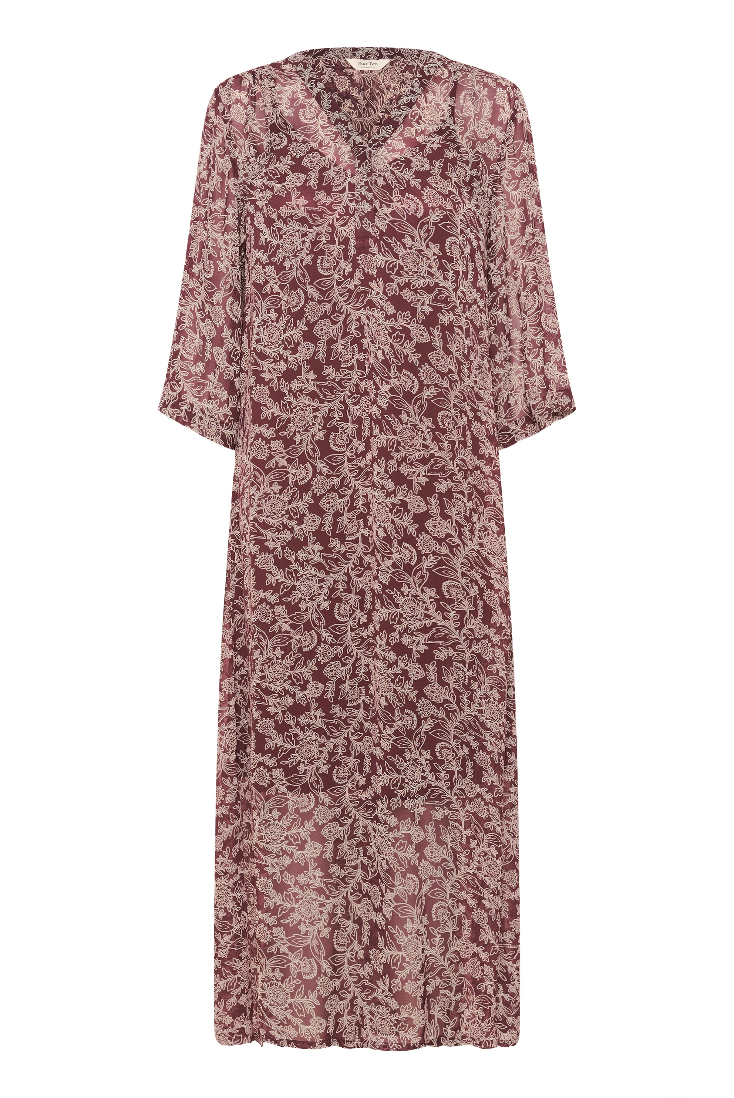 BeritPW Long dress PACK FRONT 30307831-304008