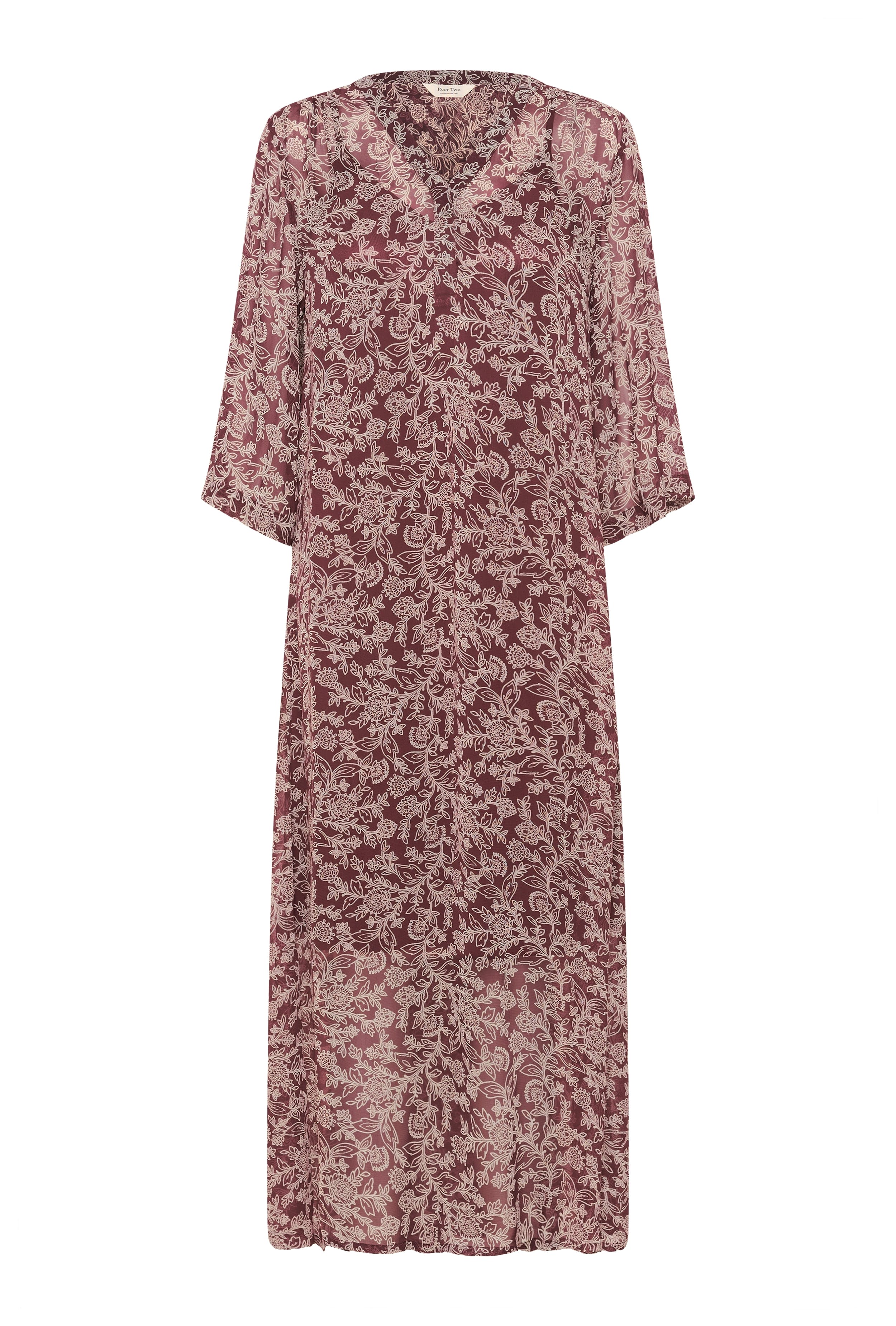 BeritPW Long dress PACK FRONT 30307831-304008