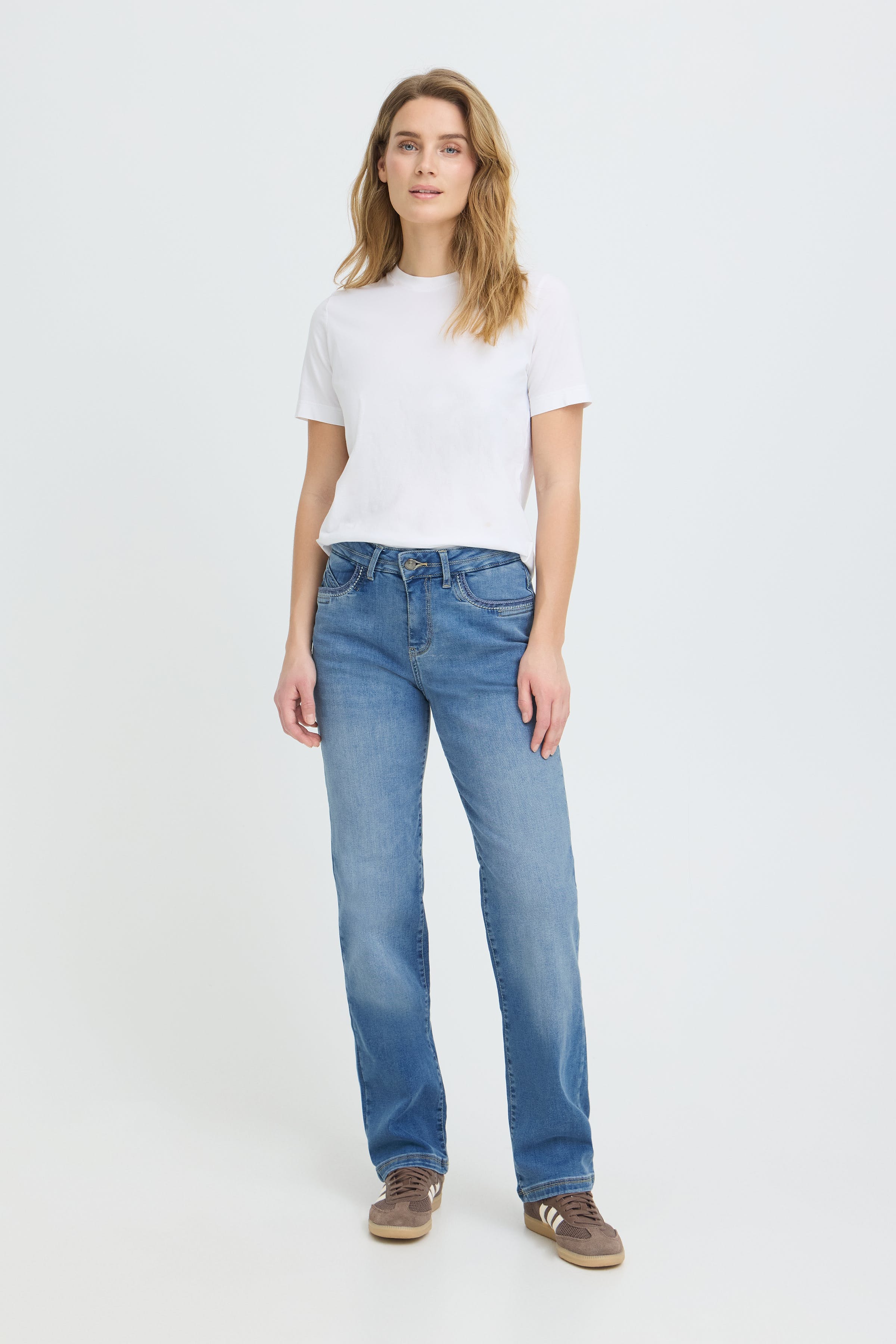 PZKENYA HW Jeans Straight Leg LOOKBOOK FRONT 50207893-200008