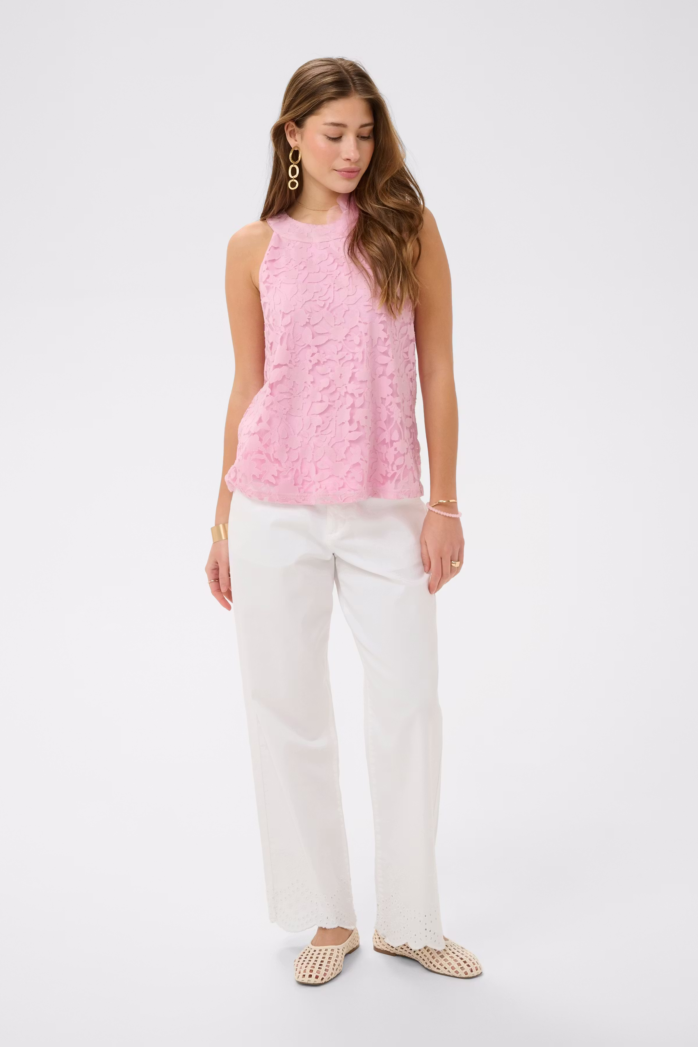 CRJessica Bluse LOOKBOOK FRONT 10614814-142305