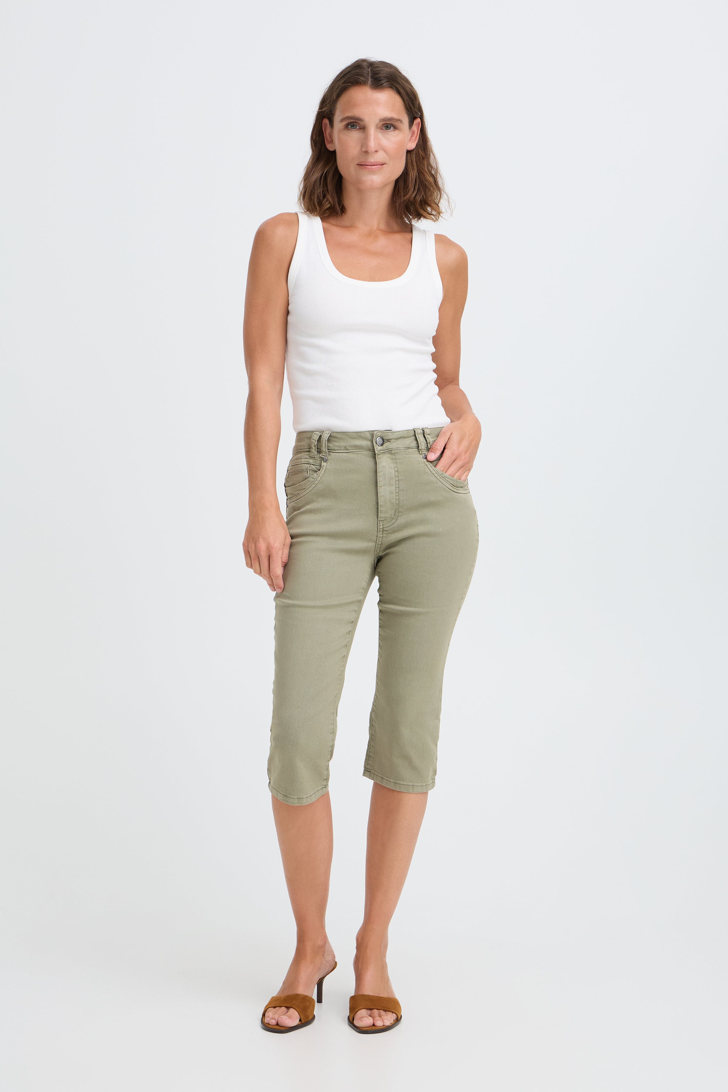 PZROSITA High Waist Trousers LOOKBOOK FRONT 50208876-170613