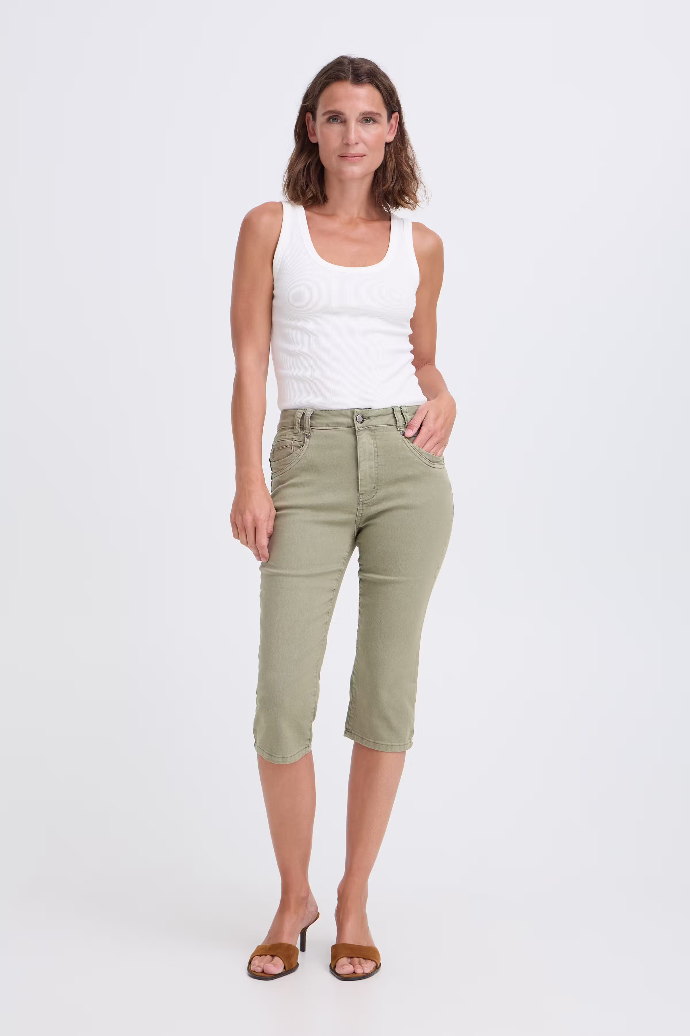 PZROSITA High Waist Trousers LOOKBOOK FRONT 50208876-170613